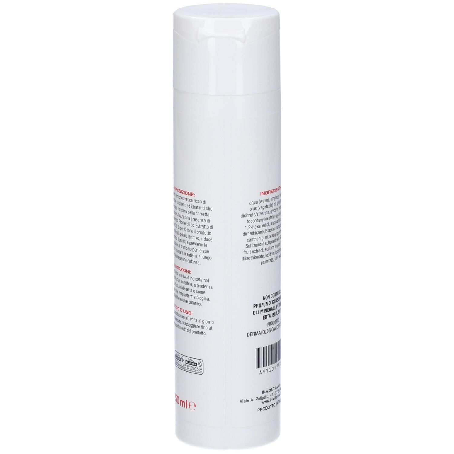 Insiderma Crema Lenitiva 250 Ml
