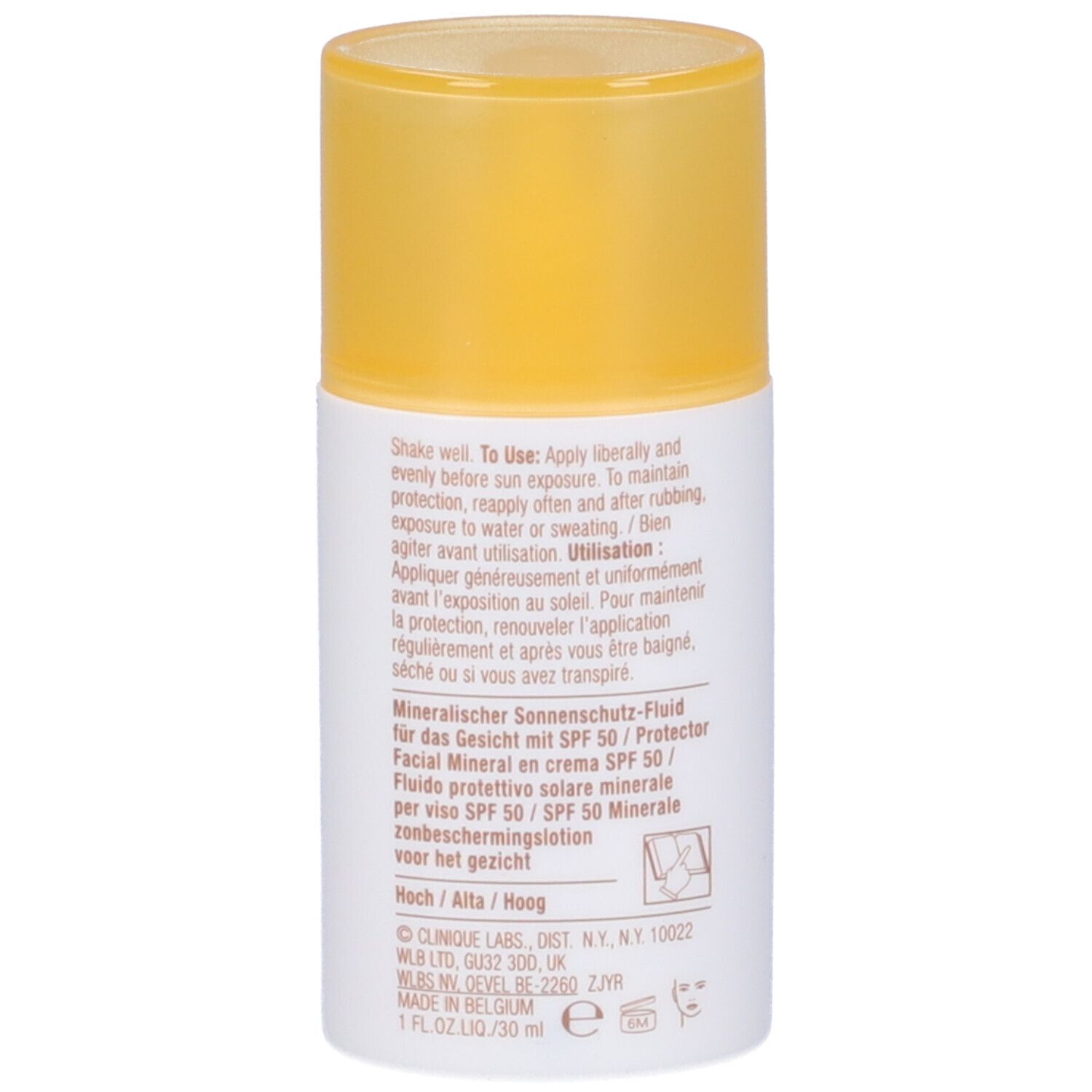 Clinique Sun™ Sun Care Mineral Face Fluido SPF50