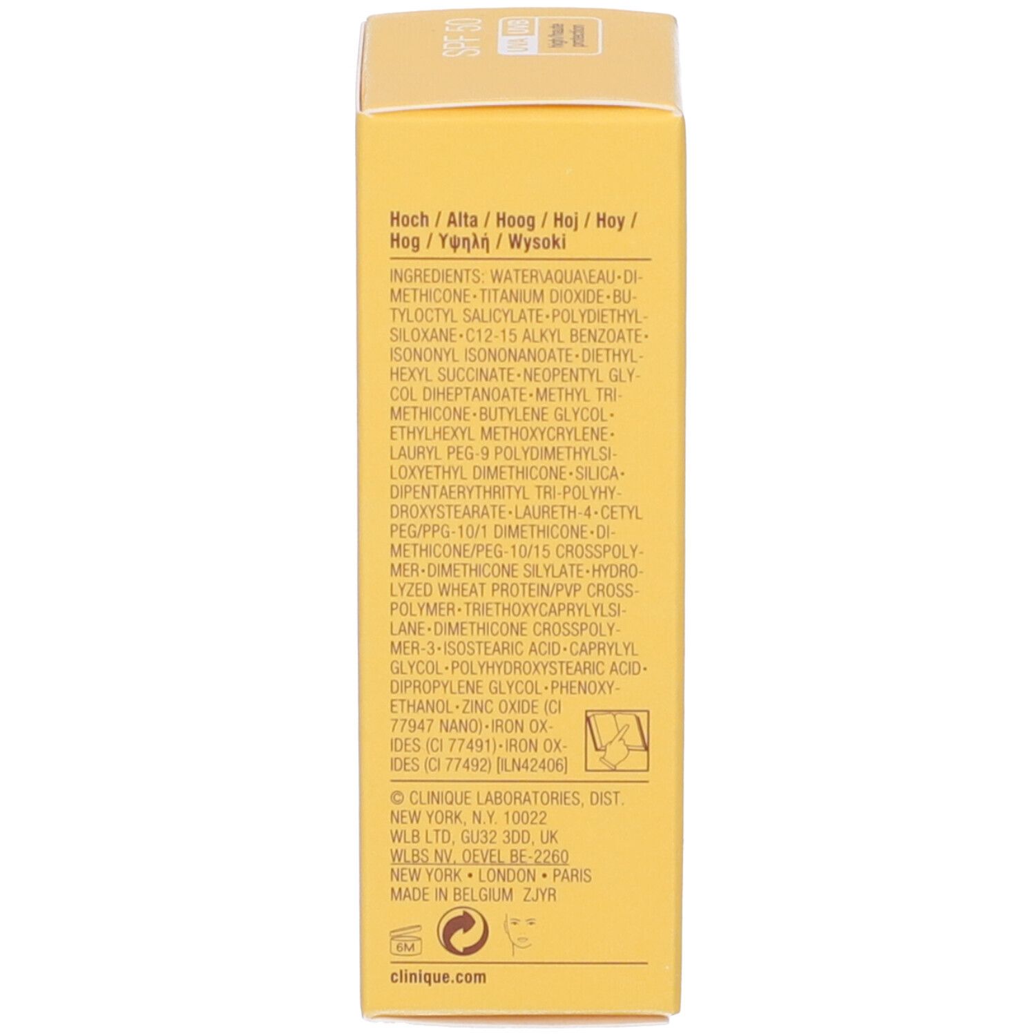 Clinique Sun™ Sun Care Mineral Face Fluido SPF50