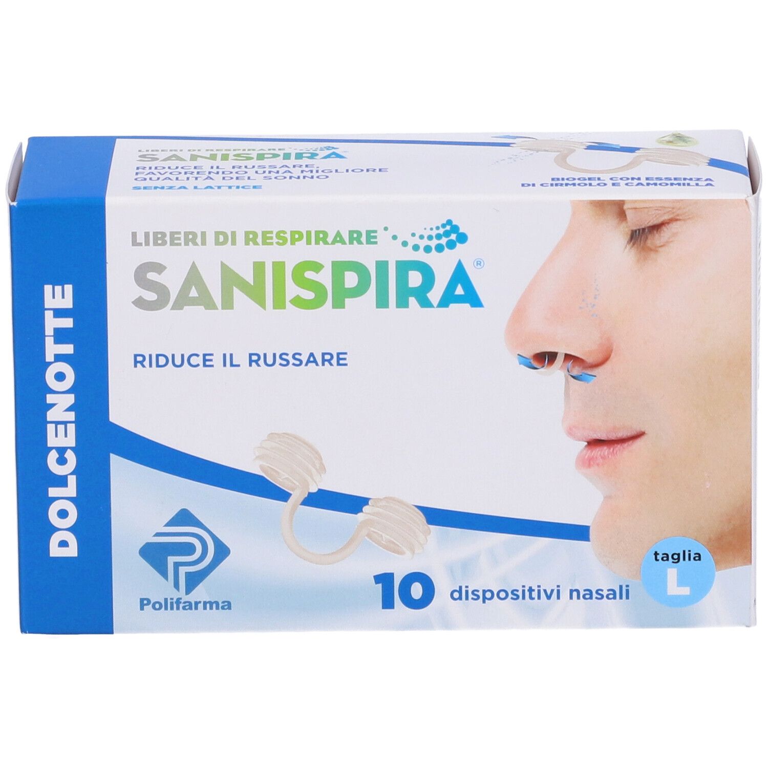 Sanispira Dolce Notte 10 Pezzi Taglia L
