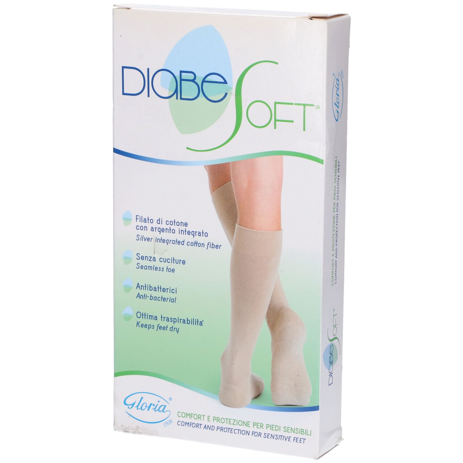 Diabesoft Calzino Nero Xl
