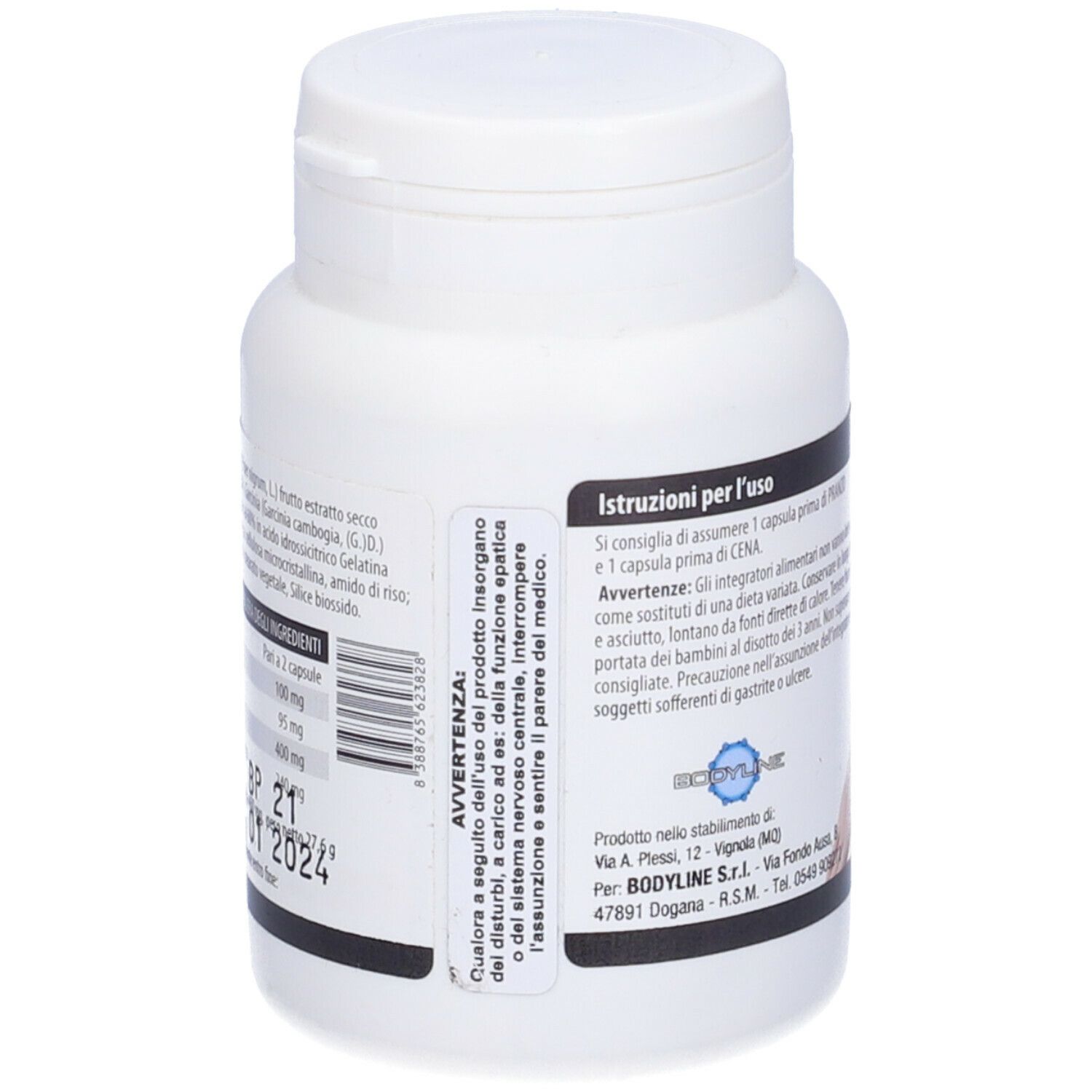 Piperina Estratto Puro 60 Capsule