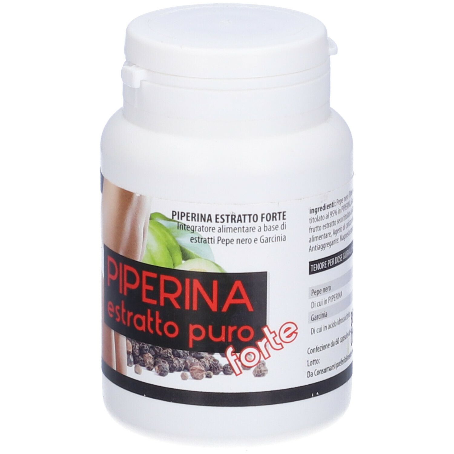 Piperina Estratto Puro 60 Capsule