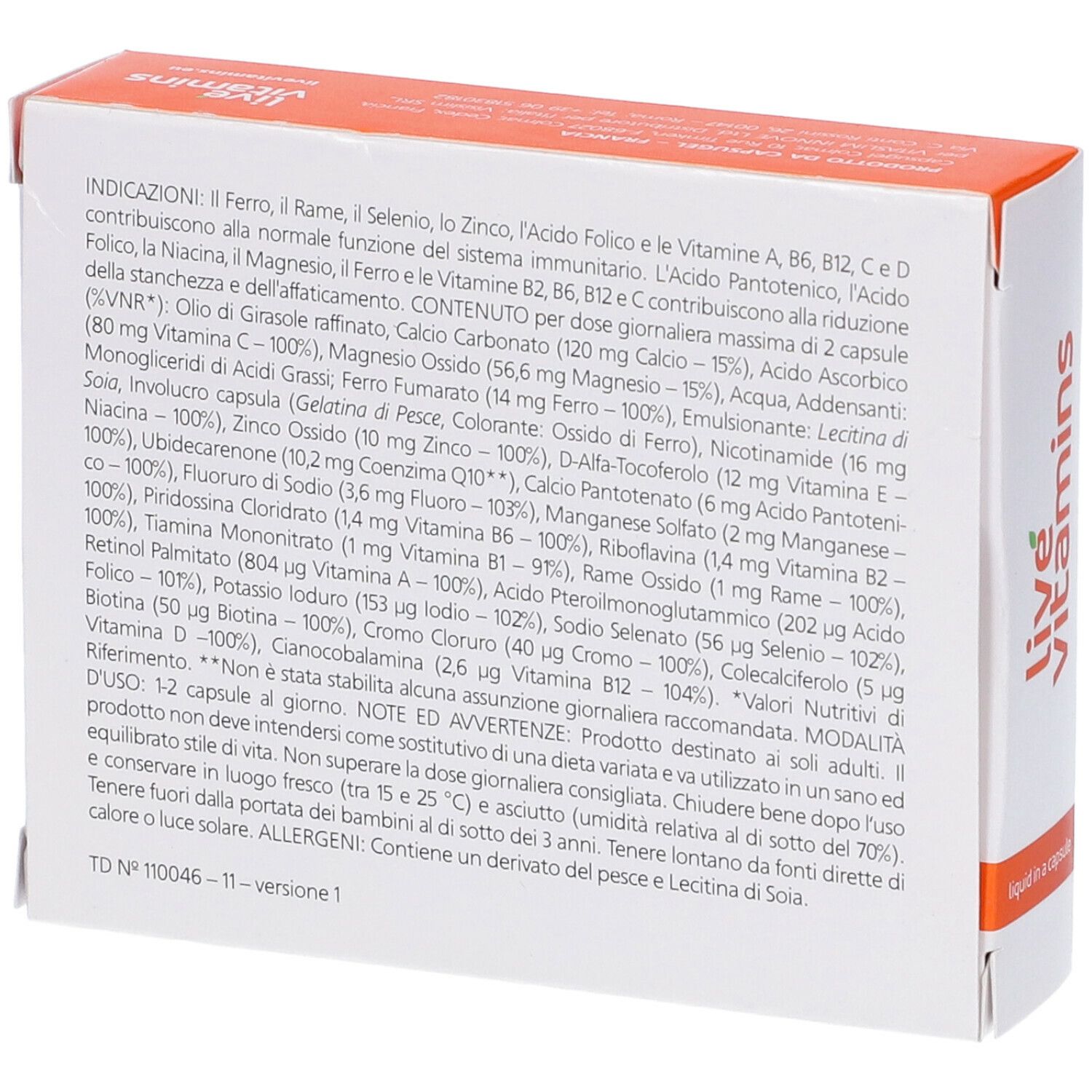 Life Vitamins 30 Capsule