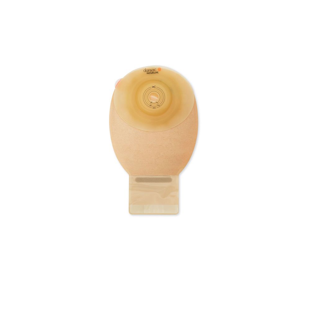 Sacca Per Ileostomia Monopezzo Dansac Novalife 1 Aperta Softconvex Easyview Opaca Maxi Ritagliabile 15-44 Mm Capacita' 500 Ml Chiusura In Velcro 10 Pezzi