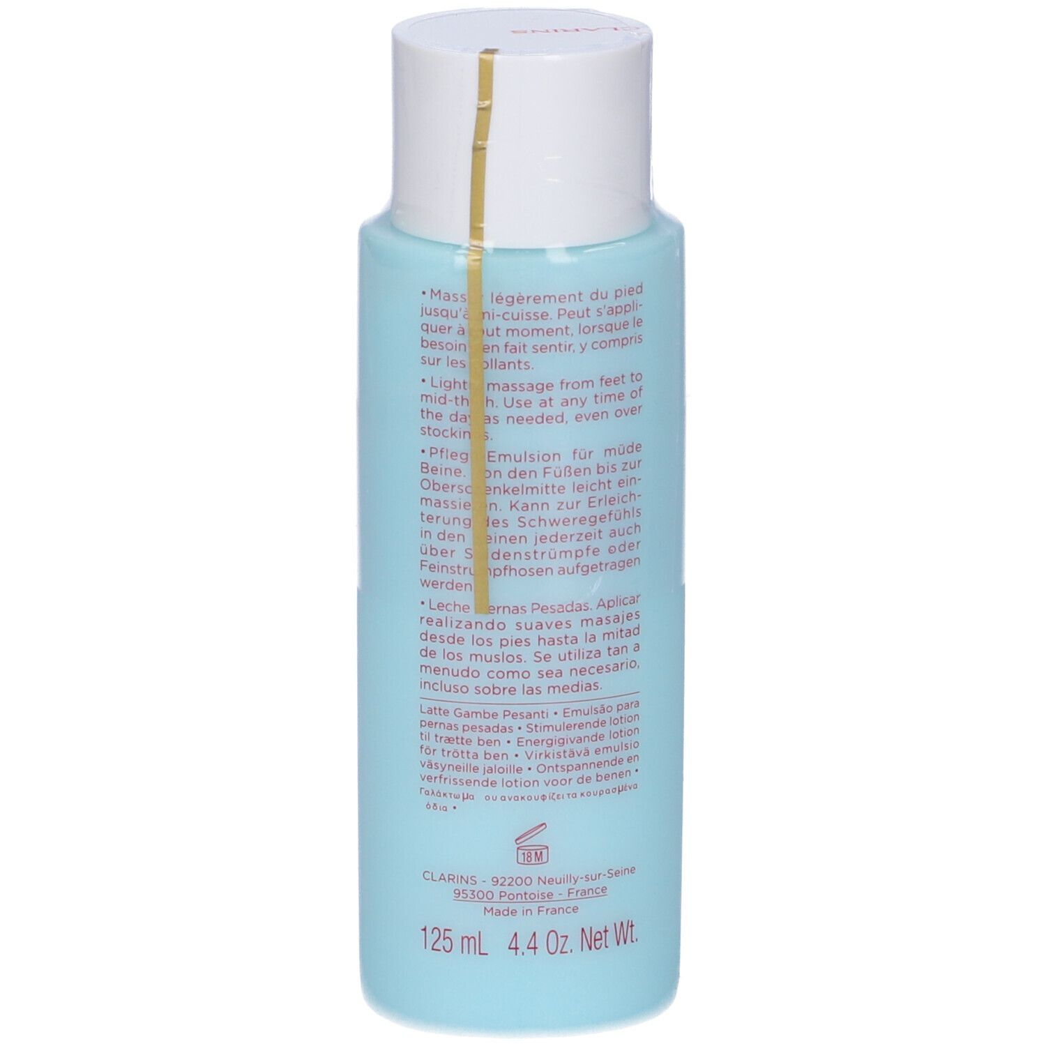 Clarins Lait Jambes Lourdes Emulsione Gambe Stanche