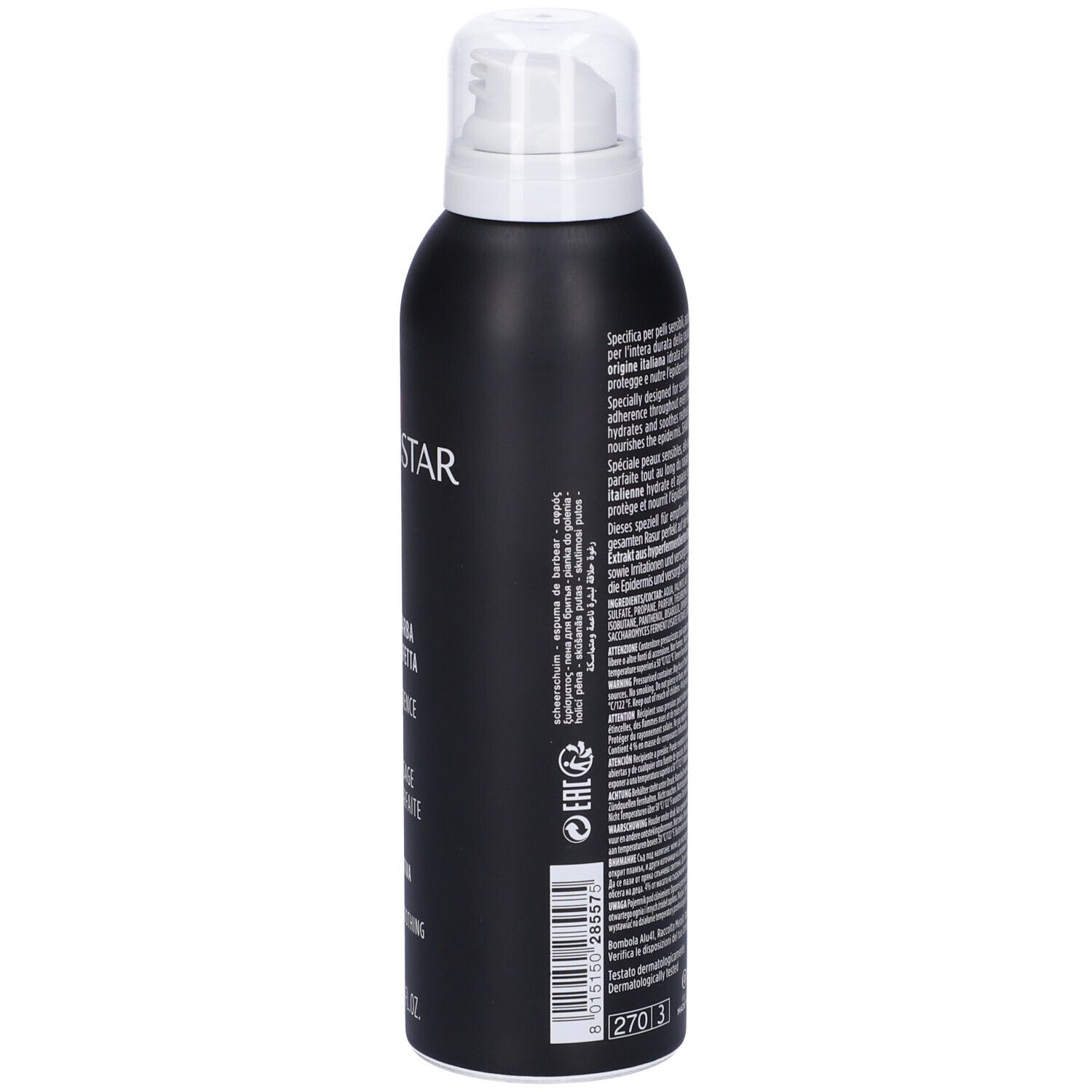 Linea Uomo Schiuma Da Barba Aderenza Perfetta Pelli Sensibili 200 Ml