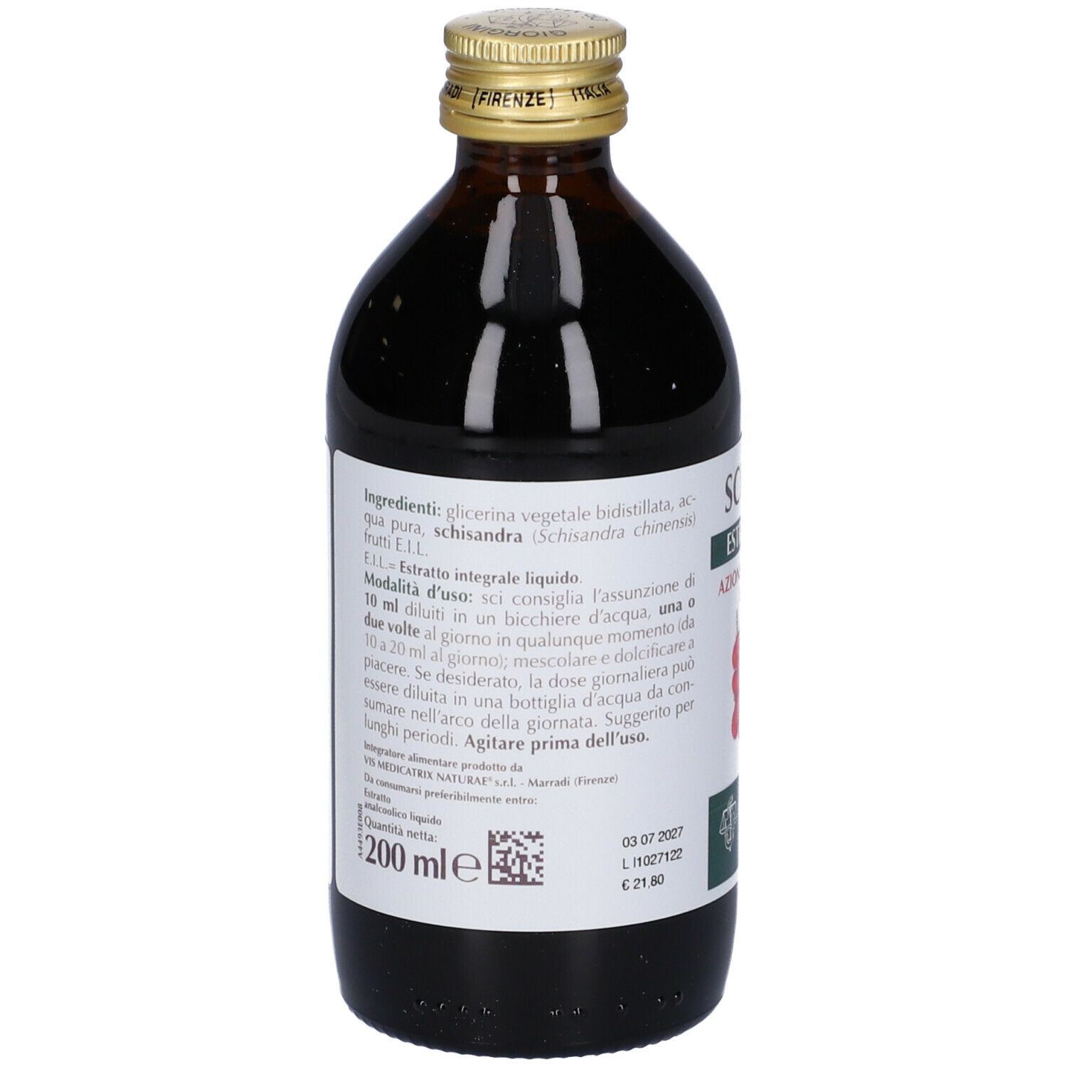 Schisandra Estratto Integrale 200 Ml