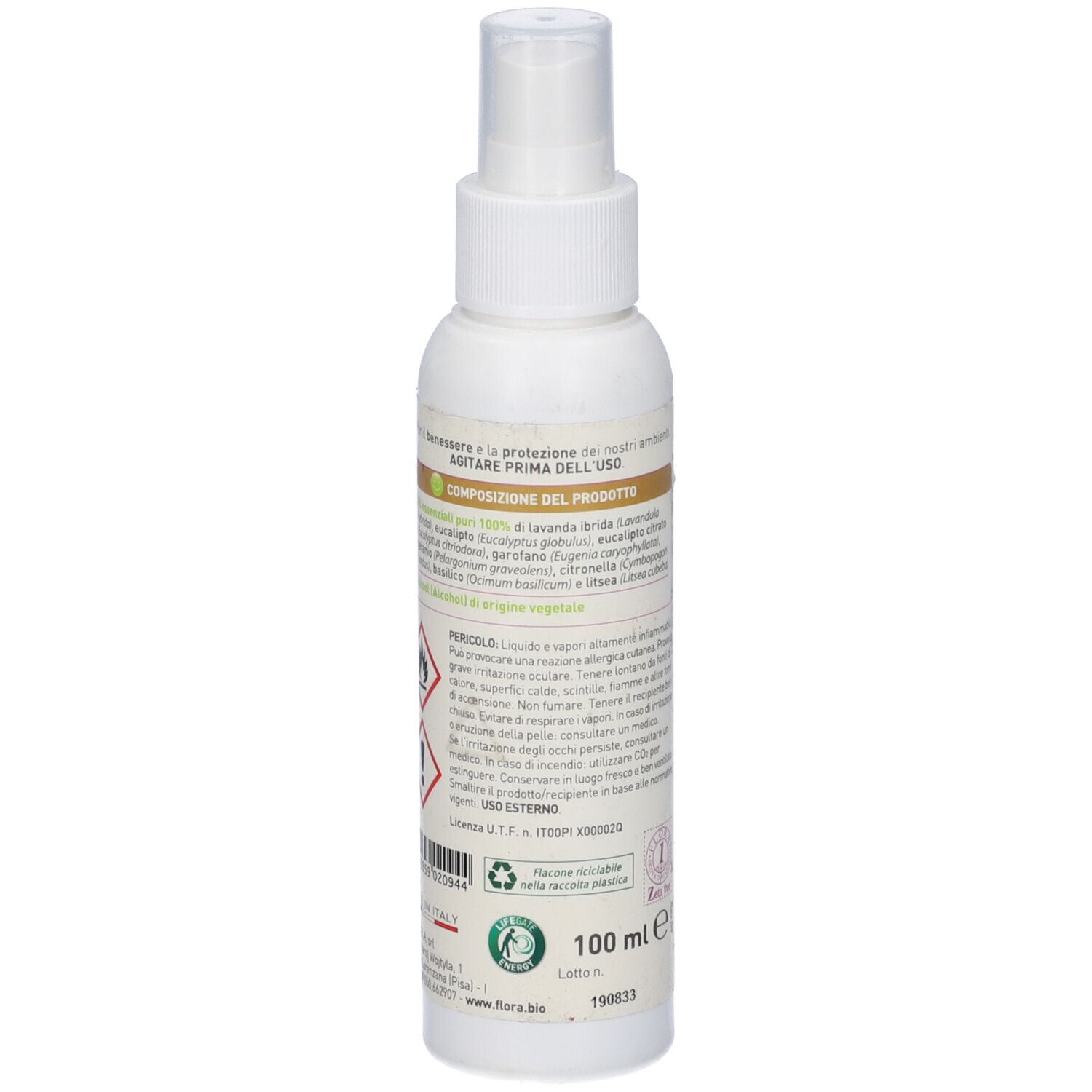 Spray Ambiente Zeta Free 100 Ml