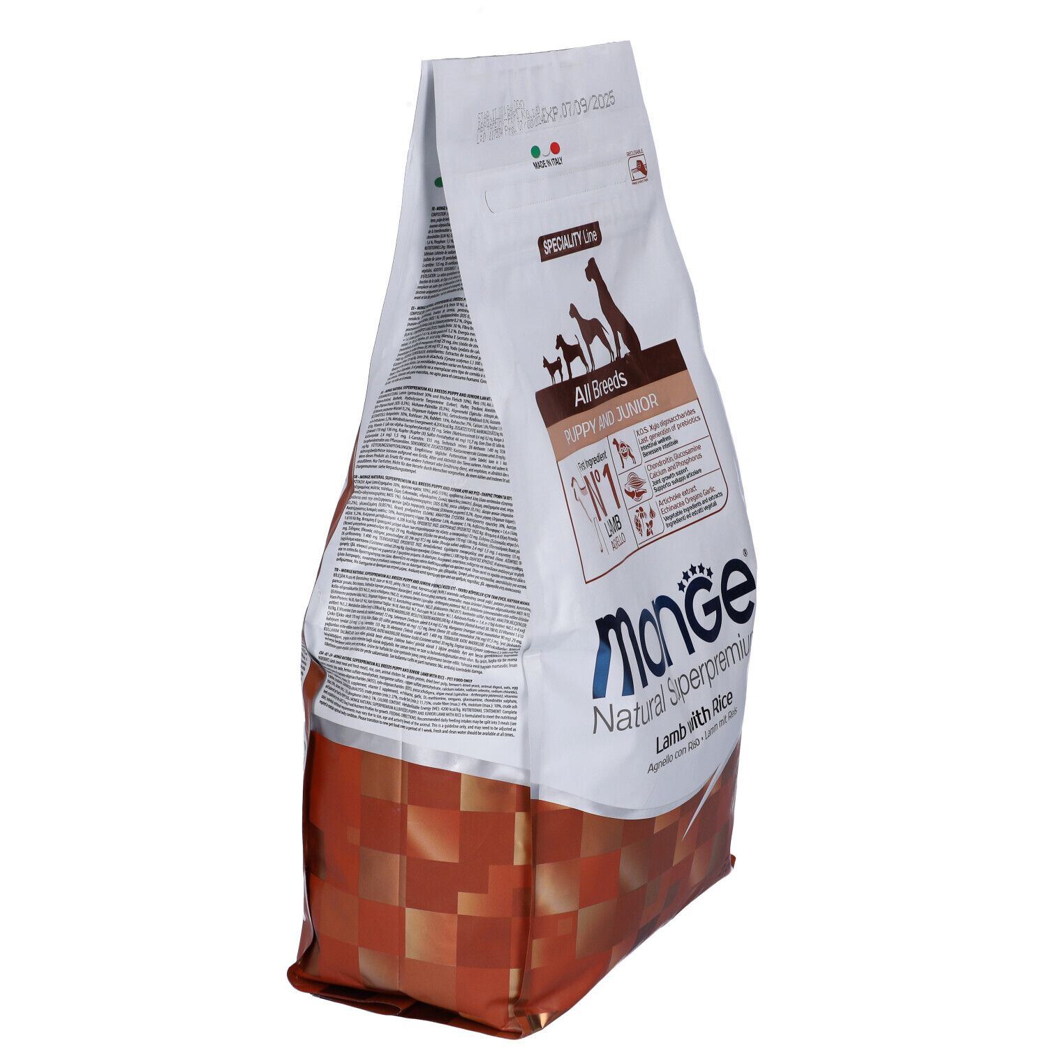 Monge All Breeds Puppy Agnello & Riso 2500 G