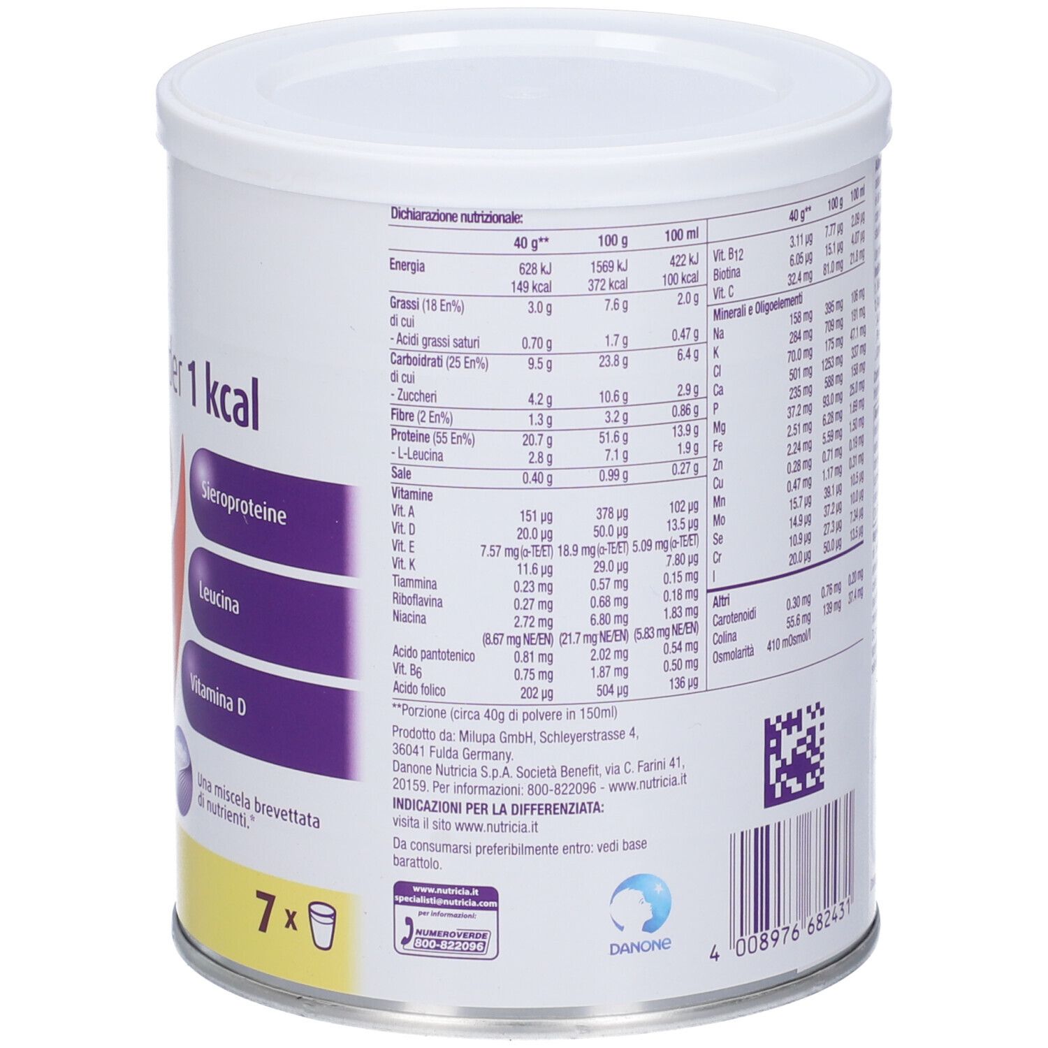 NUTRICIA Fortimel Advanced Powder Vaniglia