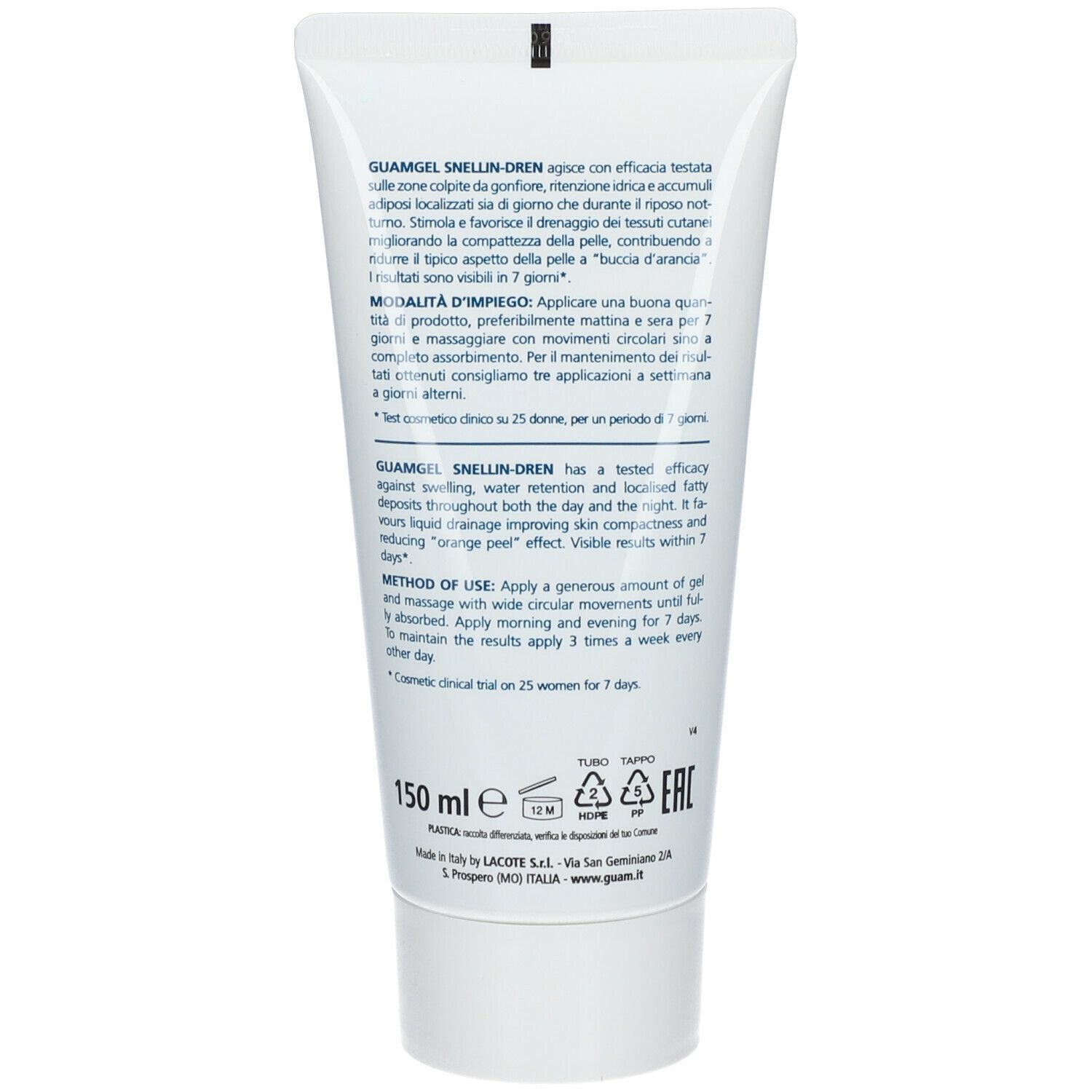 GUAM® Bioactivity Guamgel Snellin-Dren