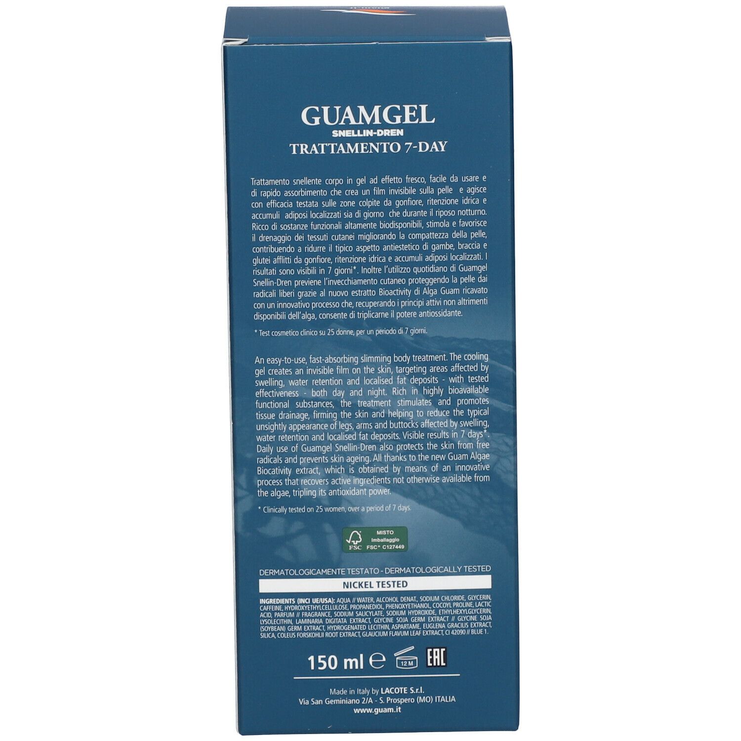 GUAM® Bioactivity Guamgel Snellin-Dren
