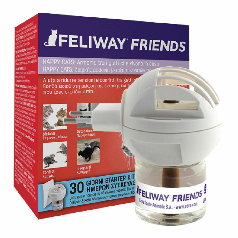 FELIWAY® Friends Happy Cats Diffusore + Ricarica 48 ml