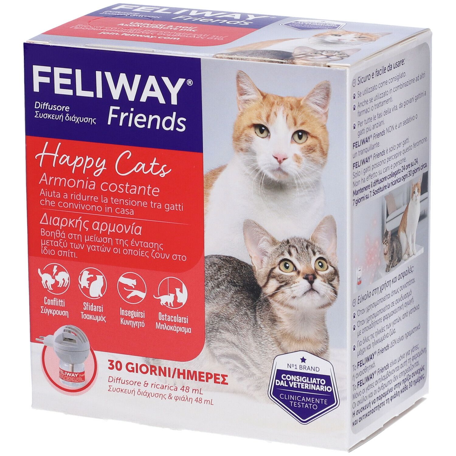 FELIWAY® Friends Happy Cats Diffusore + Ricarica