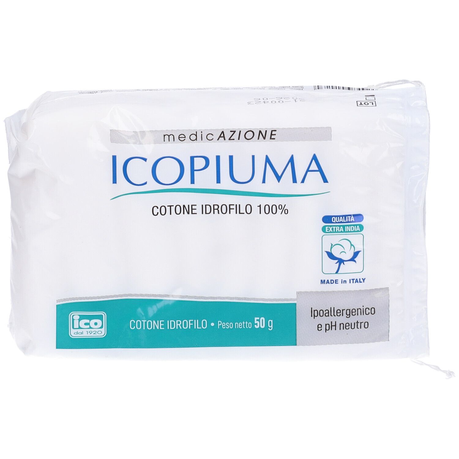 Icopiuma Cotone Idrofilo Extra Indiano