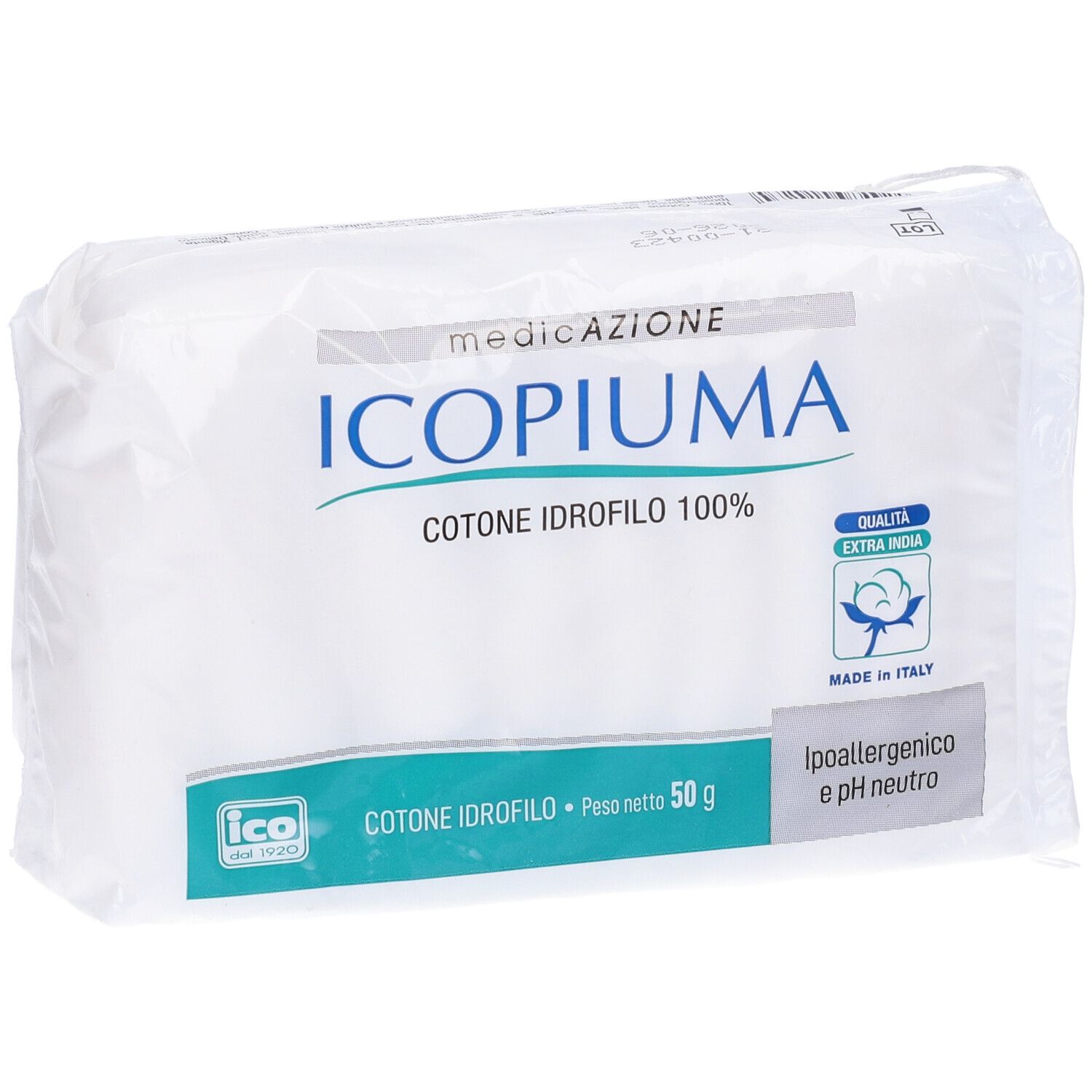 Icopiuma Cotone Idrofilo Extra Indiano