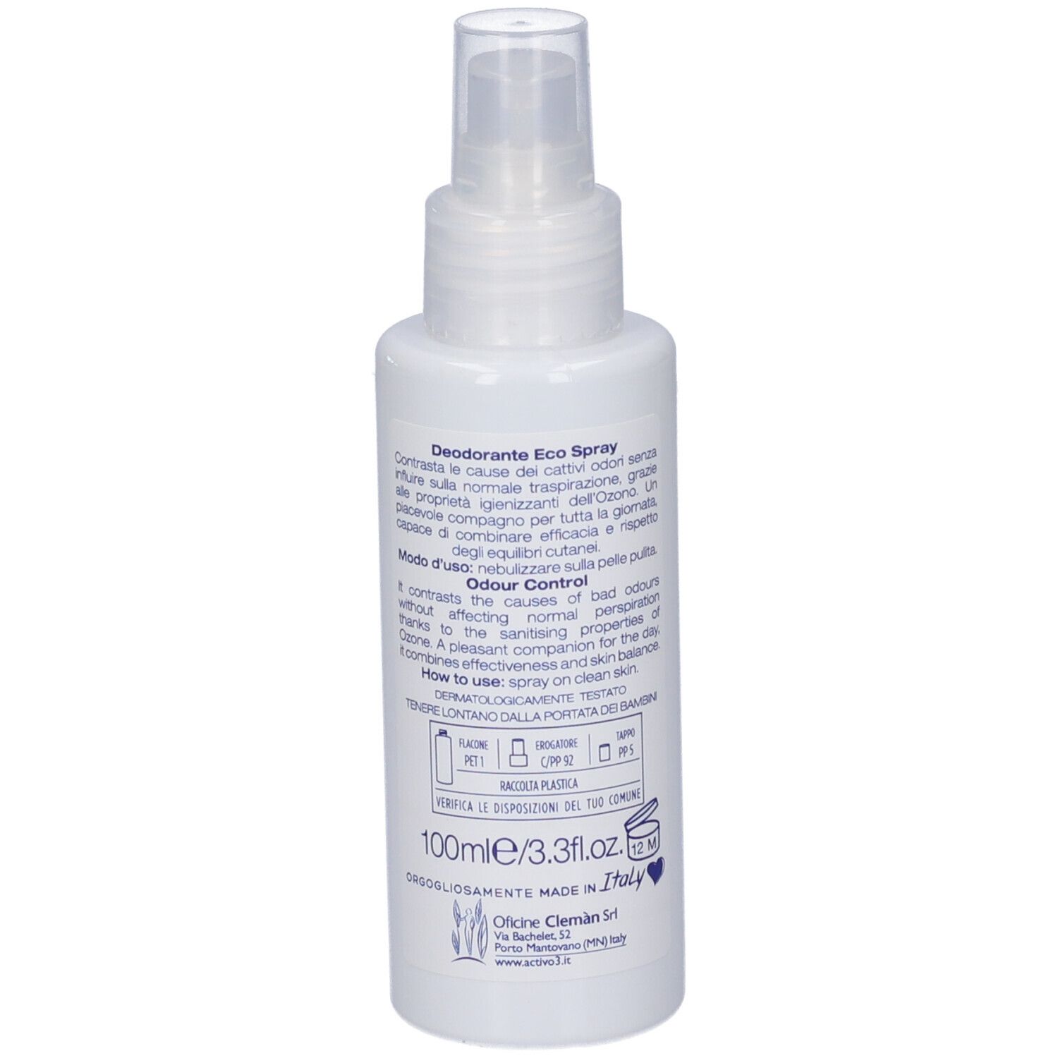 Activo3 Antiodorante Spray