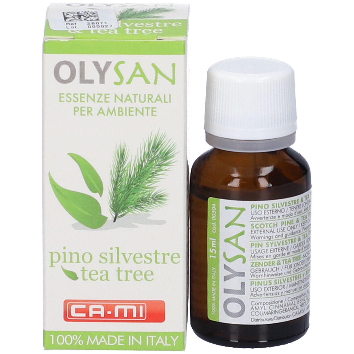 Ca-Mi Essenza Balsamica Pino Olio Essenziale