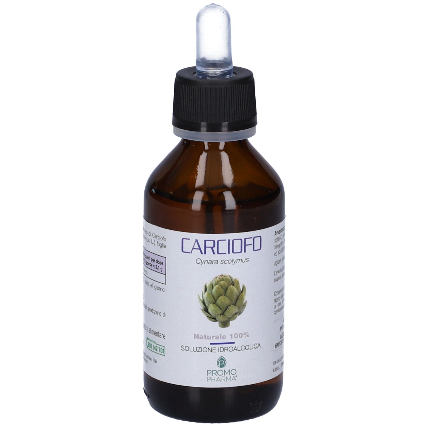 PromoPharma Carciofo Soluzione Idroalcolica Gocce