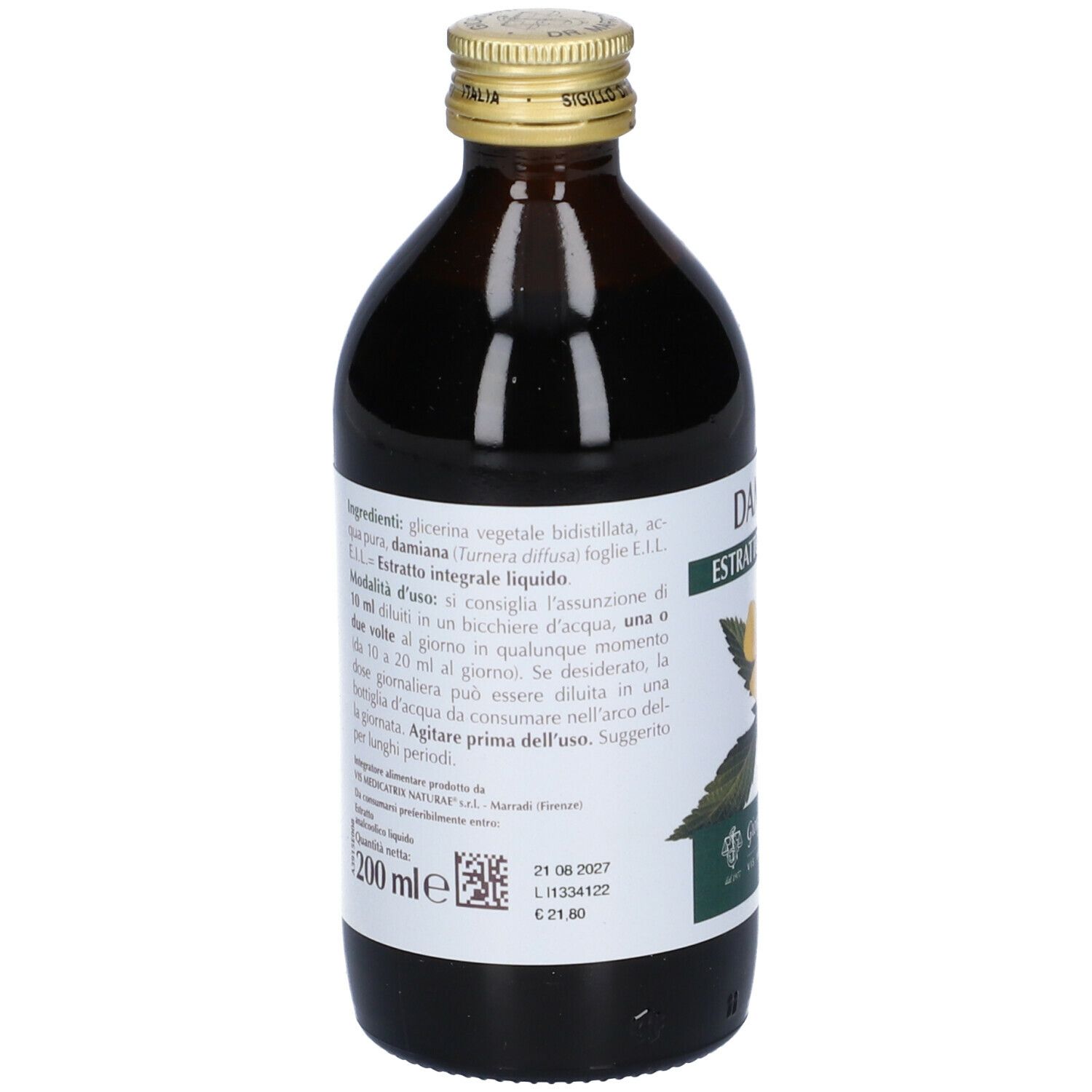 Damiana Estratto Integrale 200 Ml