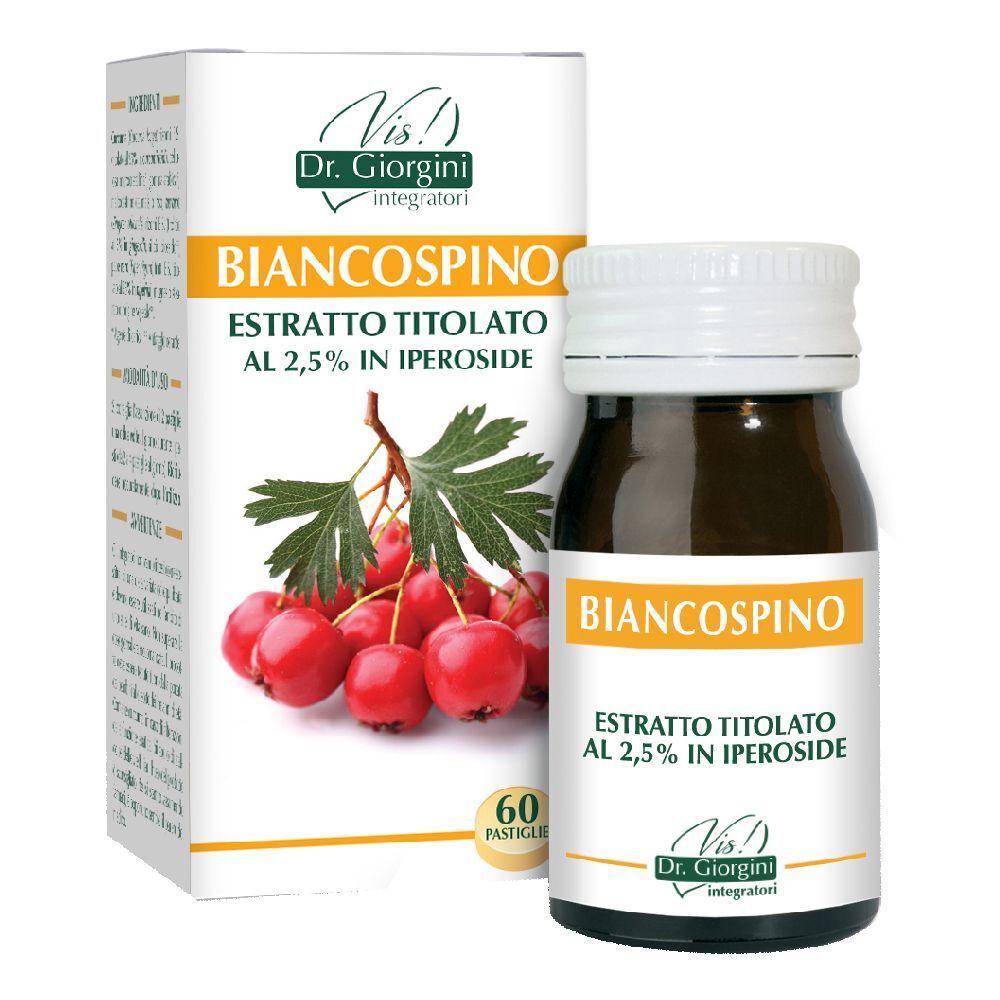Biancospino Estratto Titolato 60 Pastiglie