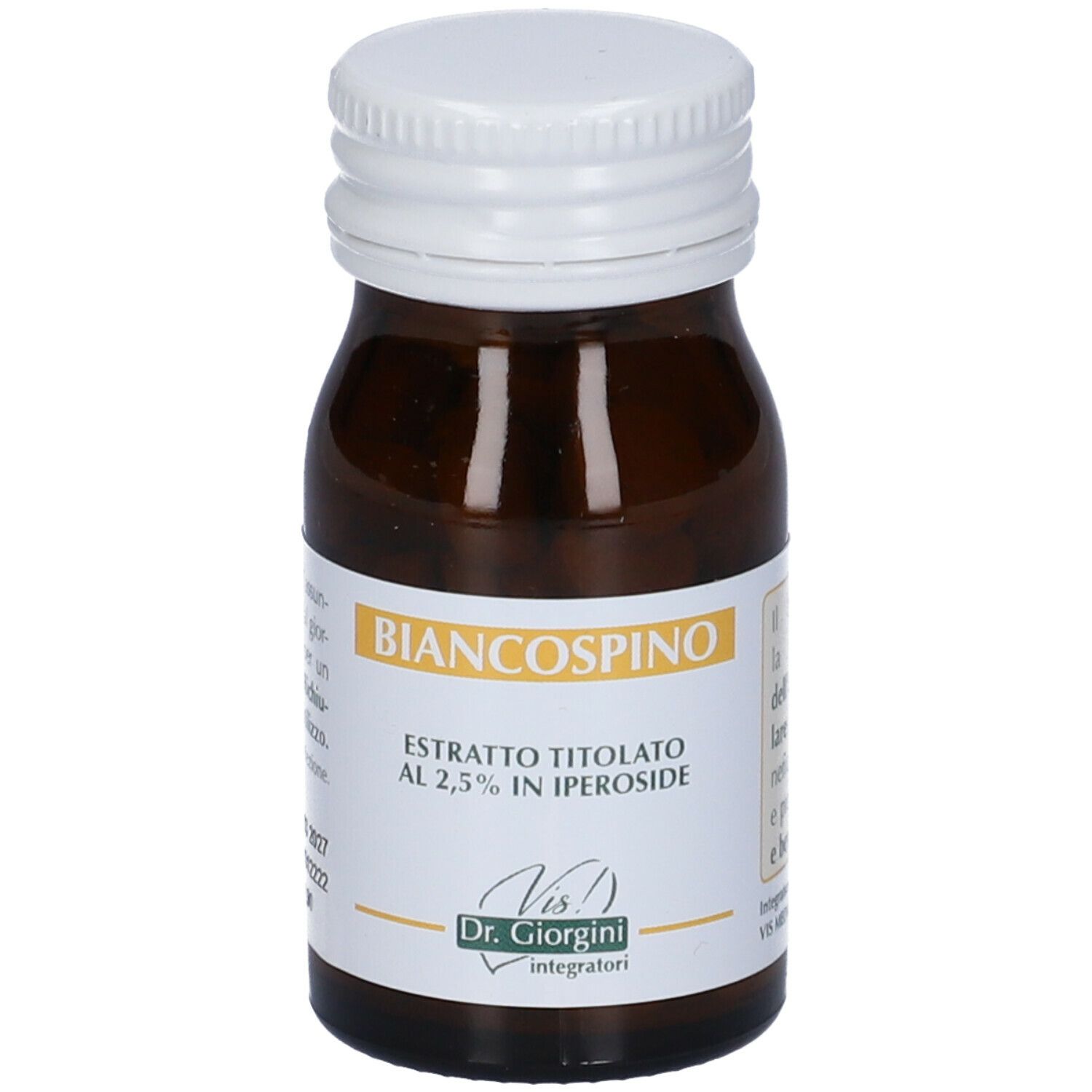Biancospino Estratto Titolato 60 Pastiglie
