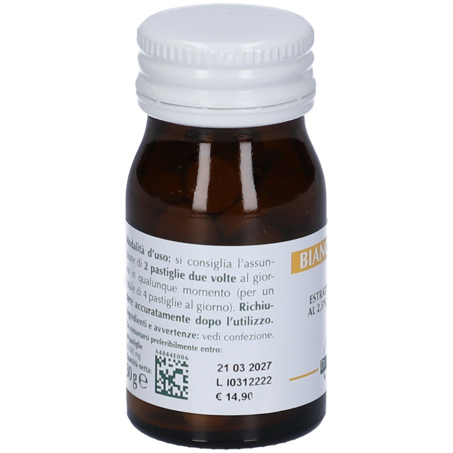 Biancospino Estratto Titolato 60 Pastiglie