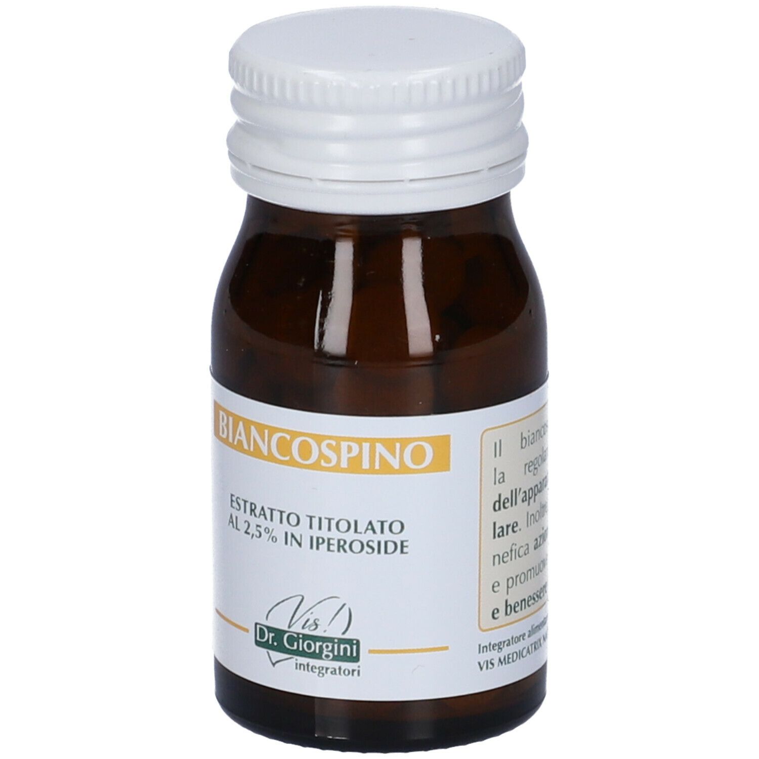 Biancospino Estratto Titolato 60 Pastiglie