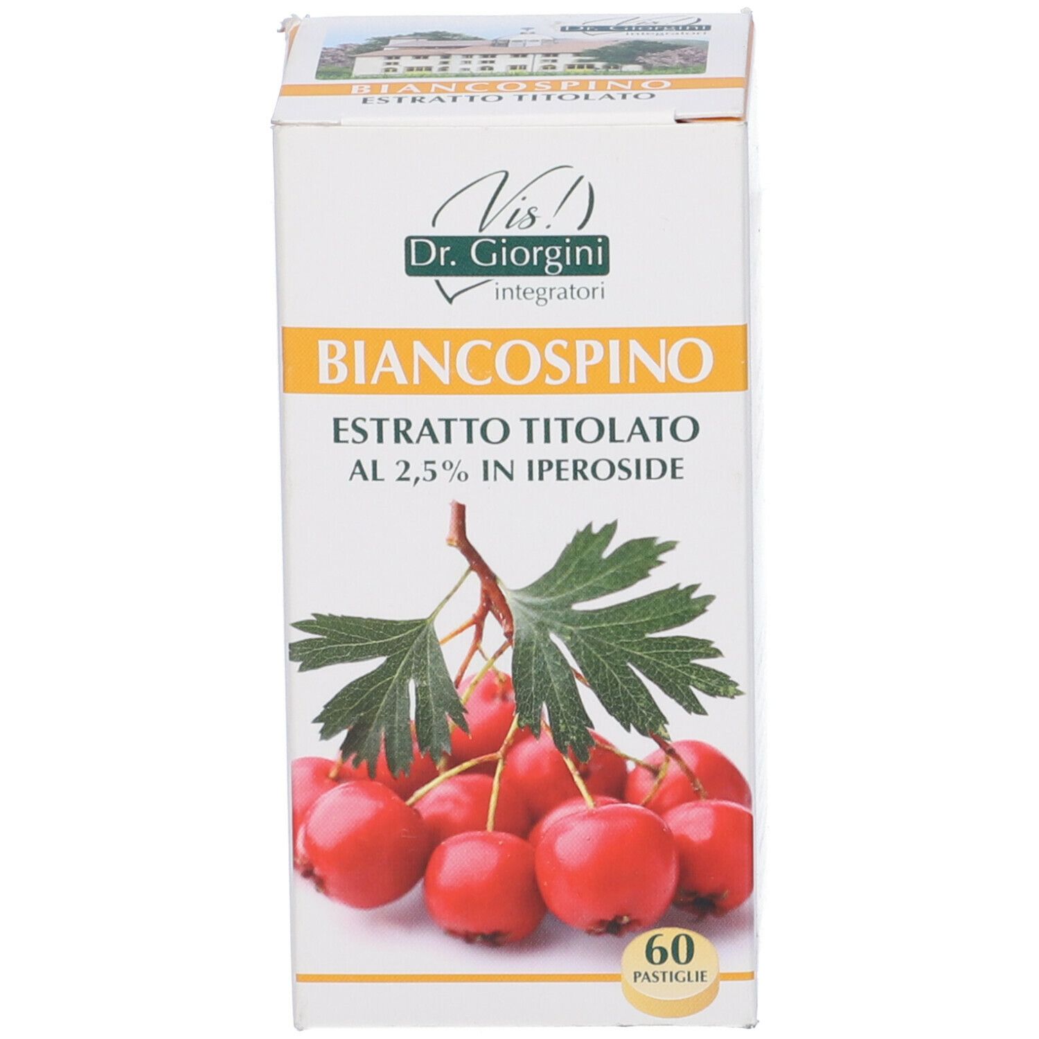 Biancospino Estratto Titolato 60 Pastiglie