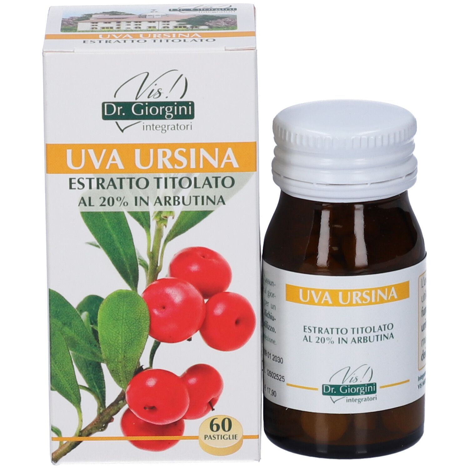 Uva Ursina Estratto Titolato 60 Pastiglie