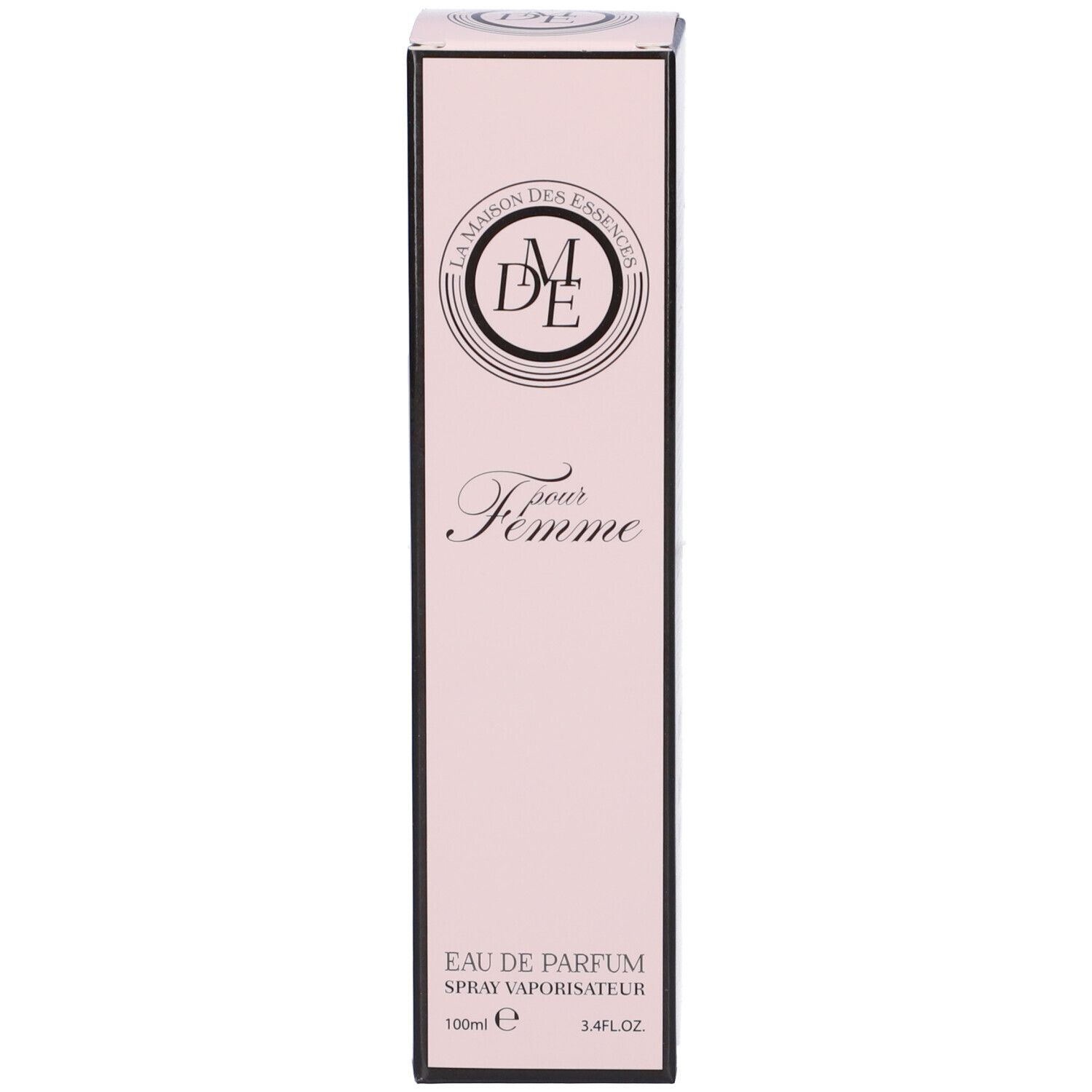 Confezione. Scritta: Eau de Parfum pour Femme.