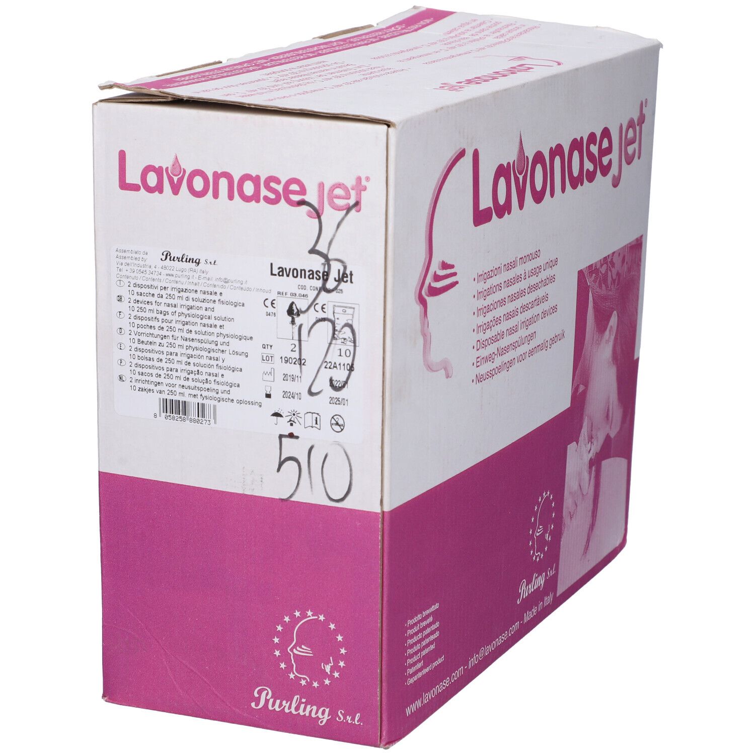 Lavonase Jet 2Blister+10Sacche