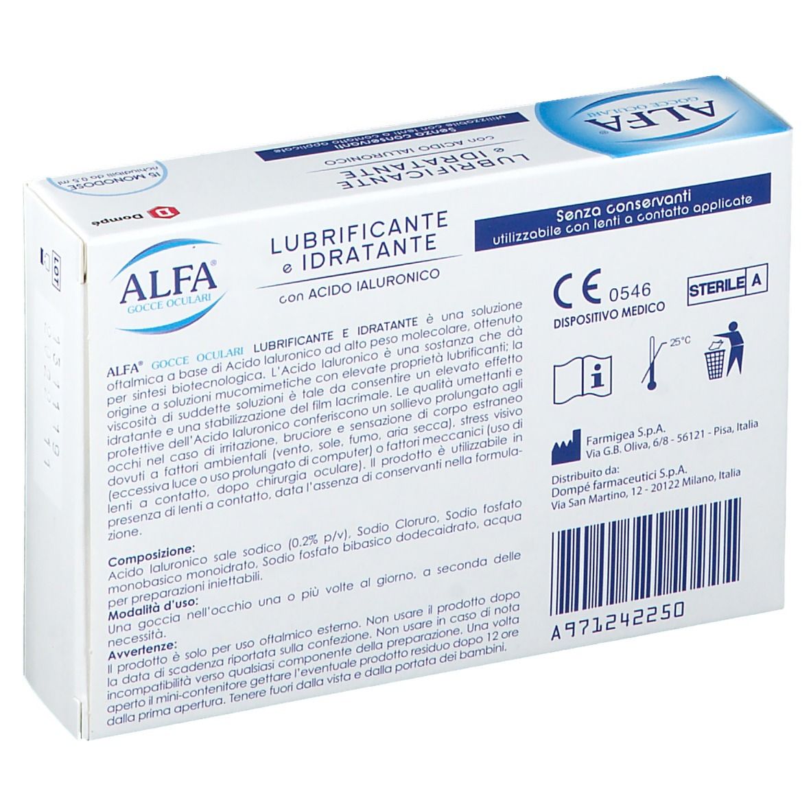 Alfa® Gocce Oculari Lubrificante e Idratante