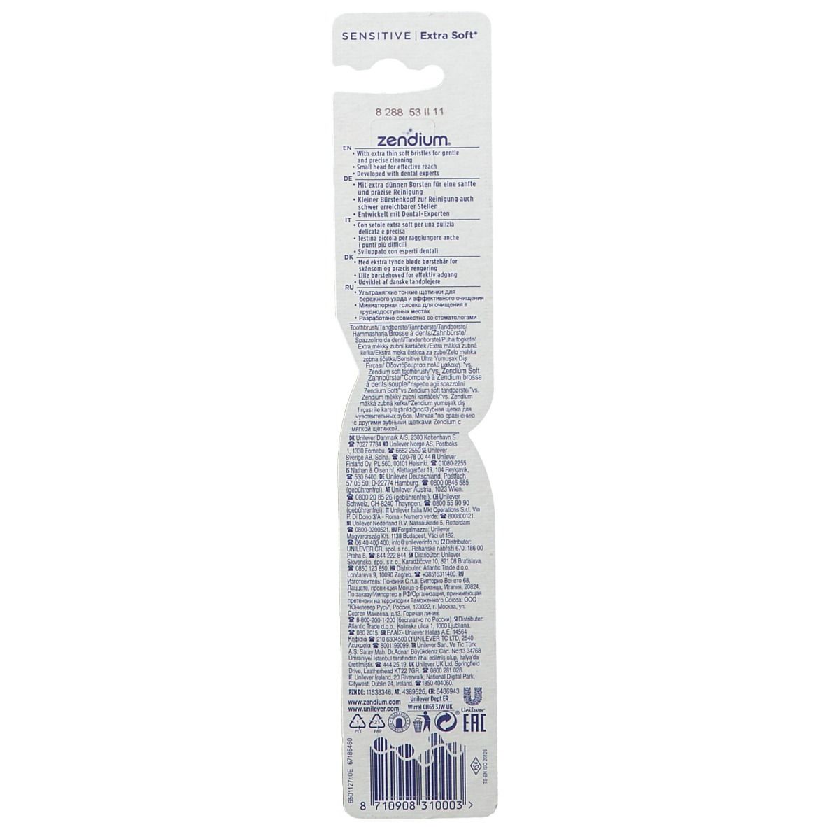 Zendium® Sensitive Setole Extra Soft