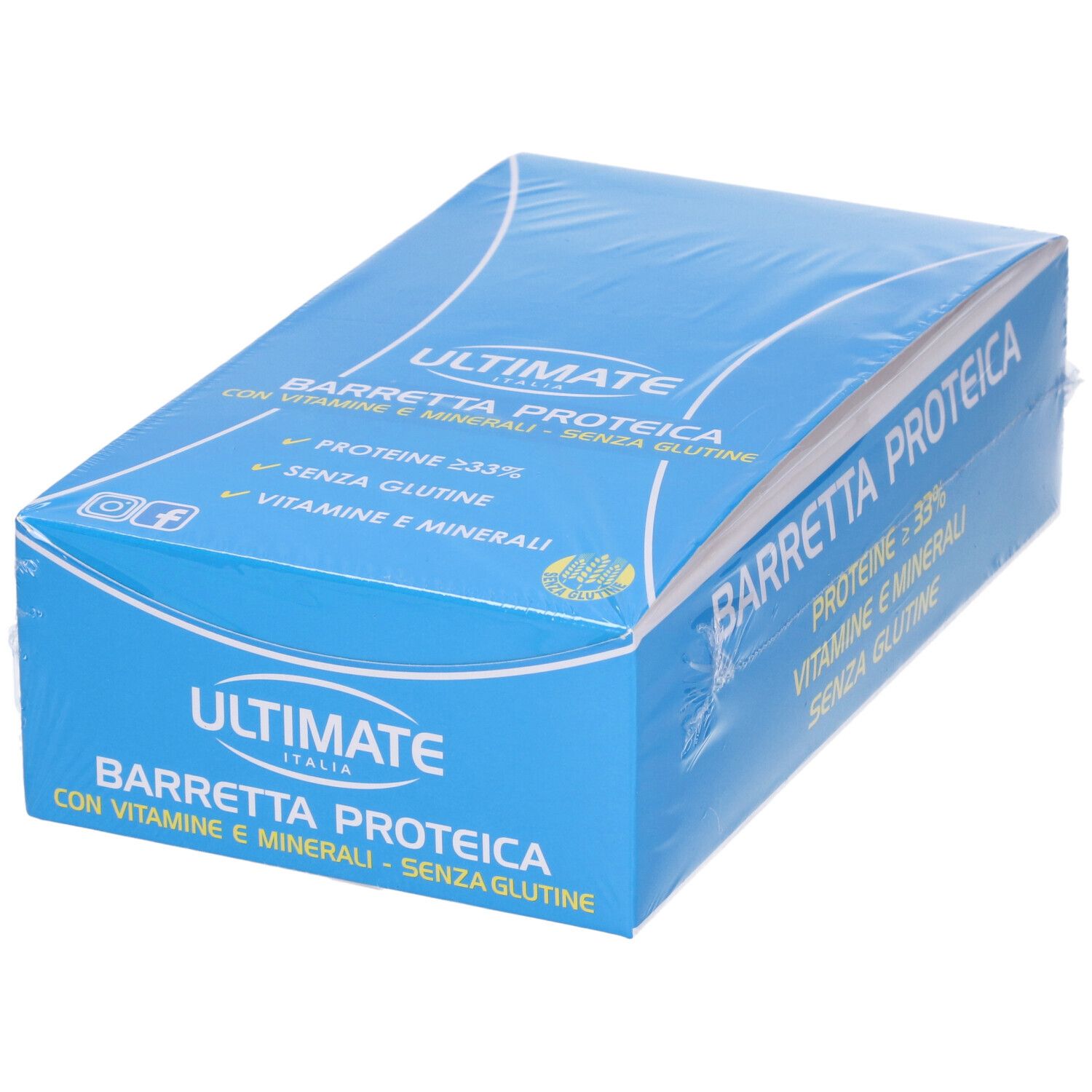 ULTIMATE Barretta Proteica 33% Gusto Frutti Rossi