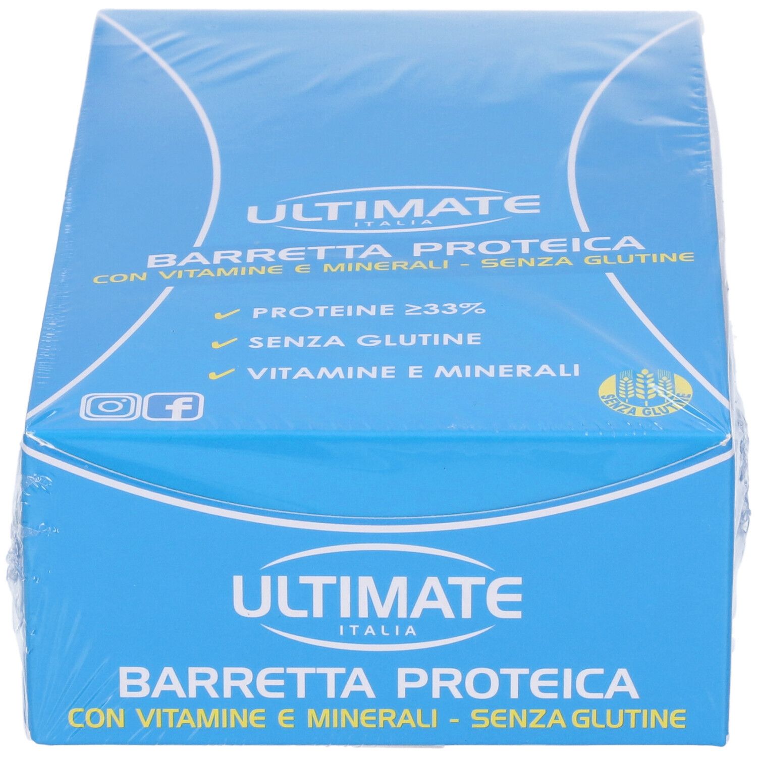 ULTIMATE Barretta Proteica 33% Gusto Frutti Rossi