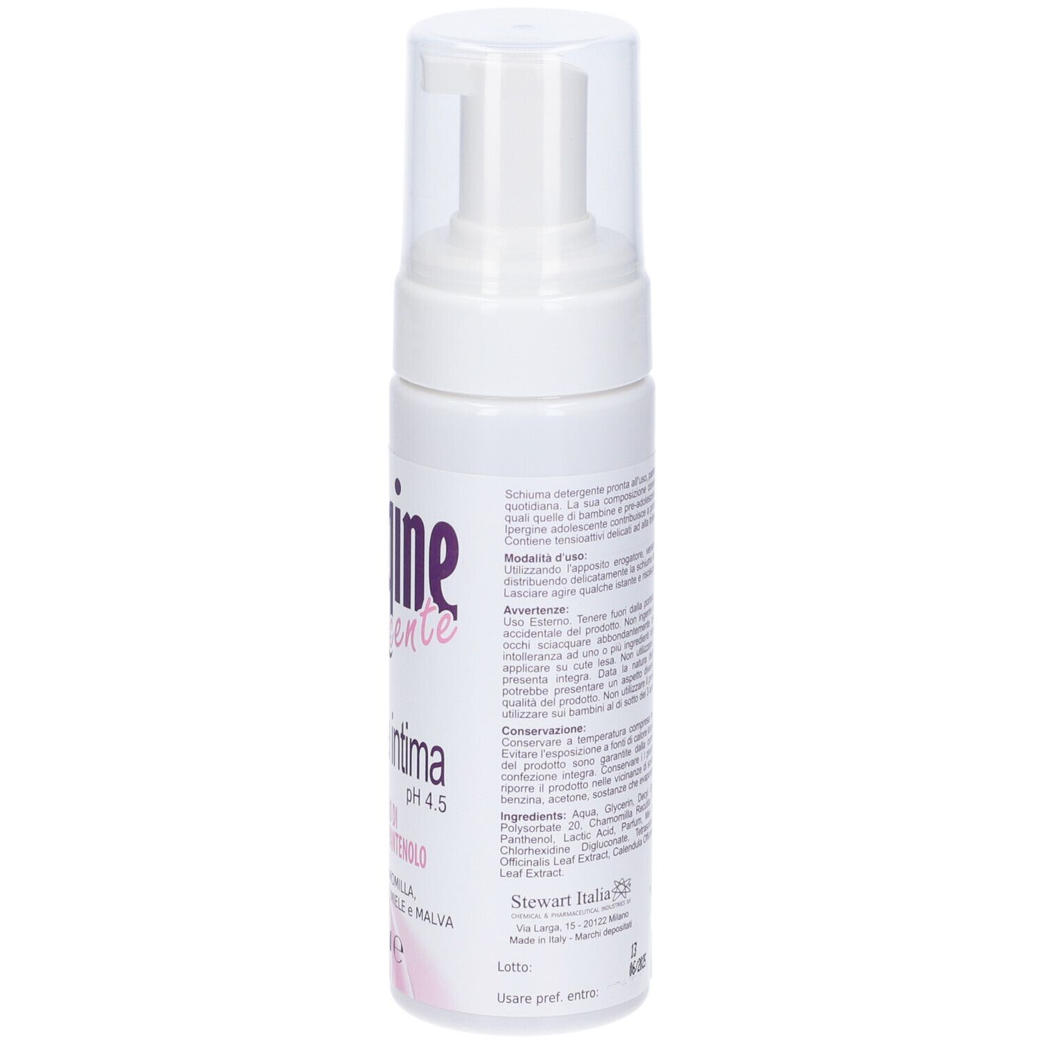 Ipergine Adolescente Detergente Intimo Schiuma 150 Ml