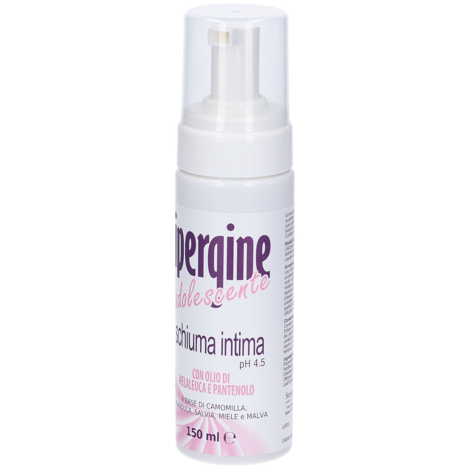 Ipergine Adolescente Detergente Intimo Schiuma 150 Ml