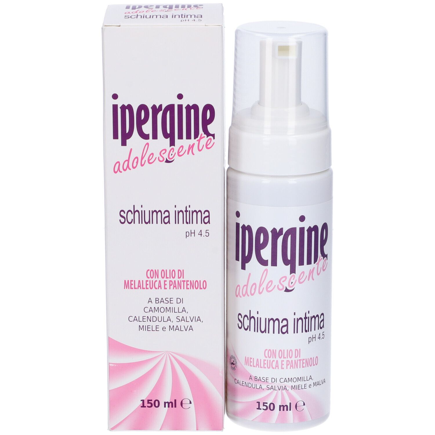 Ipergine Adolescente Detergente Intimo Schiuma 150 Ml