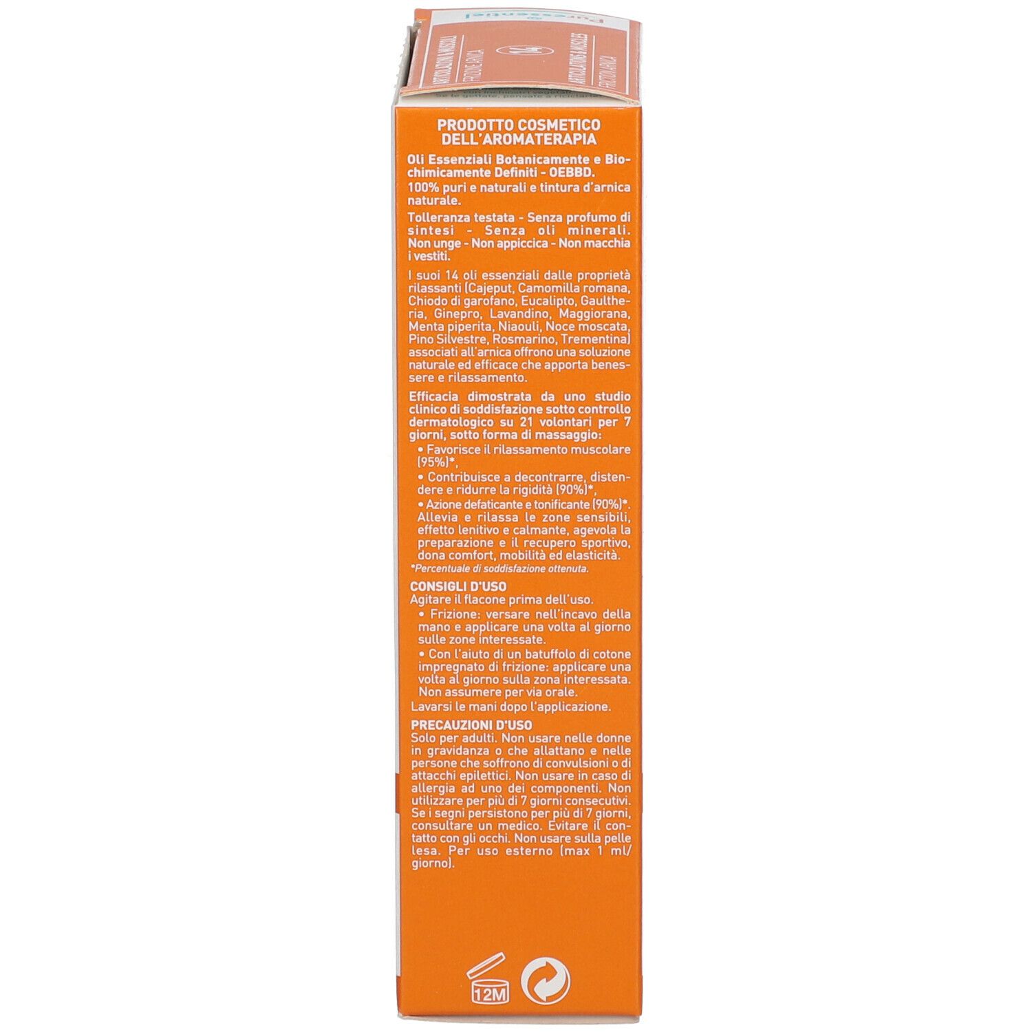 Puressentiel Articolazioni & Muscoli. Confezione. 14 oli ed arnica. 200ml.
