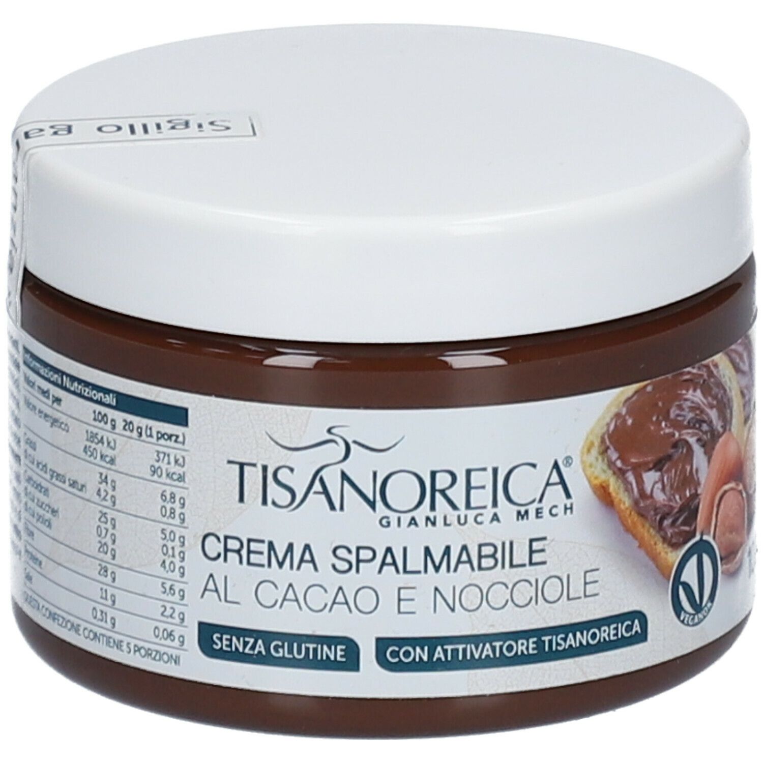 TISANOREICA® Crema Spalbabile al Cacao e Nocciole
