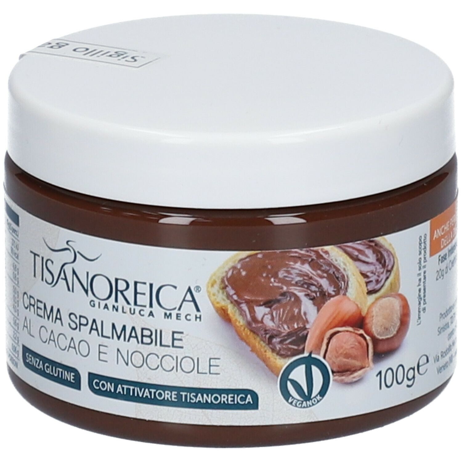 TISANOREICA® Crema Spalbabile al Cacao e Nocciole