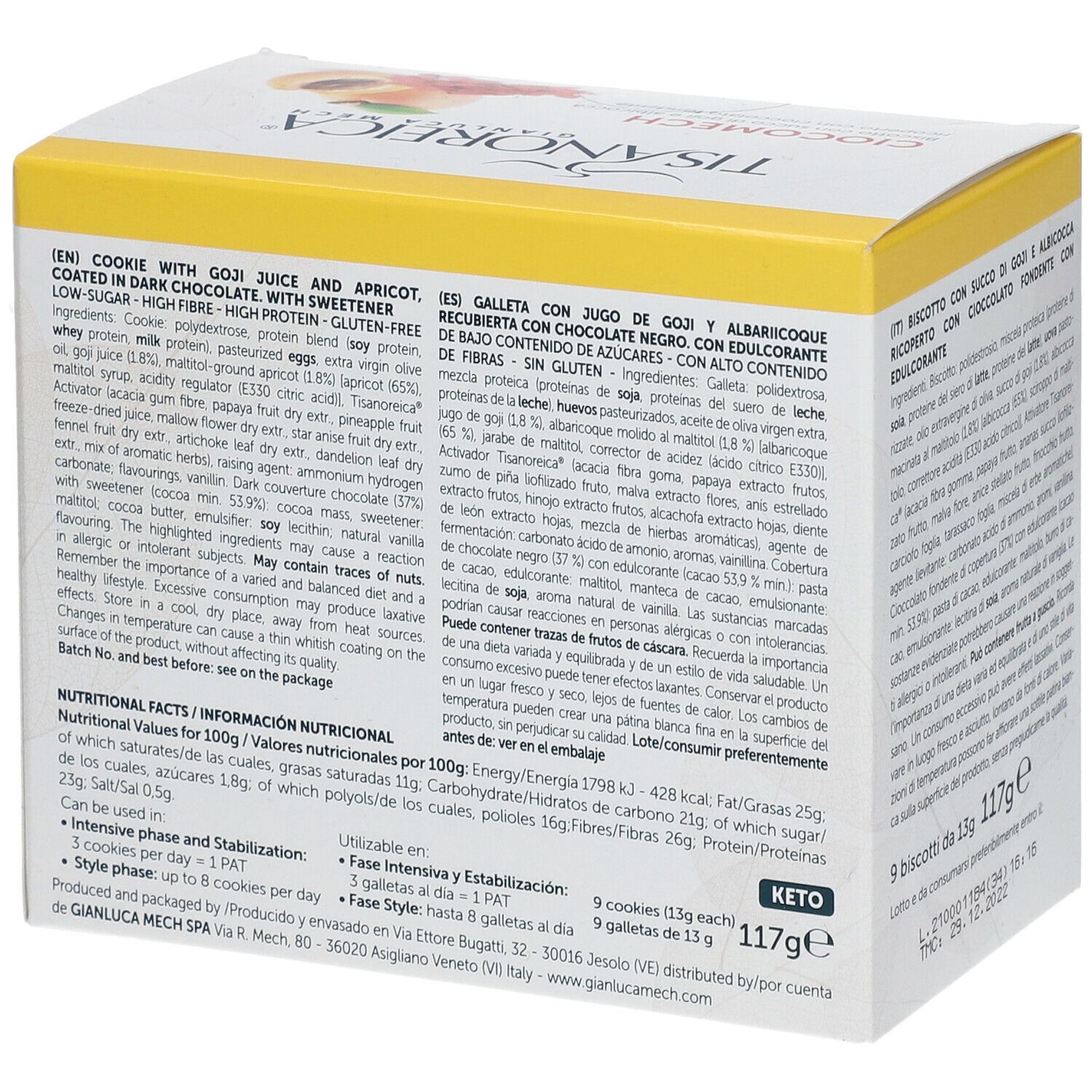 TISANOREICA® CIOCOMECH ALBICOCCA