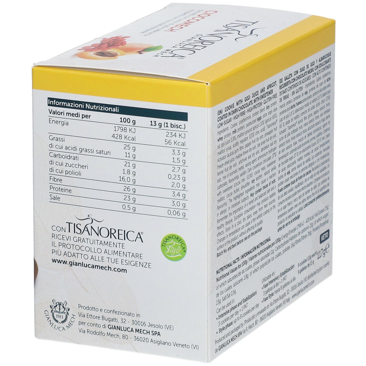 TISANOREICA® CIOCOMECH ALBICOCCA