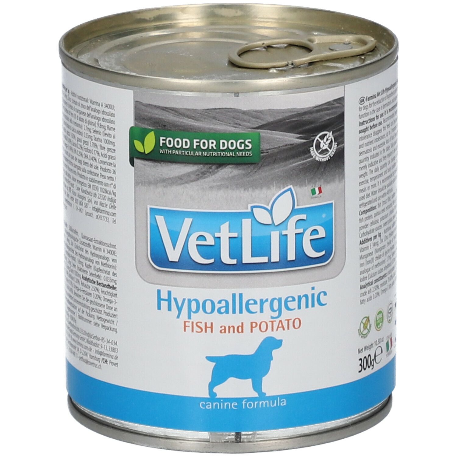 Farmina® VetLife Hypoallergenic Fish And Potato Wet Food Canine