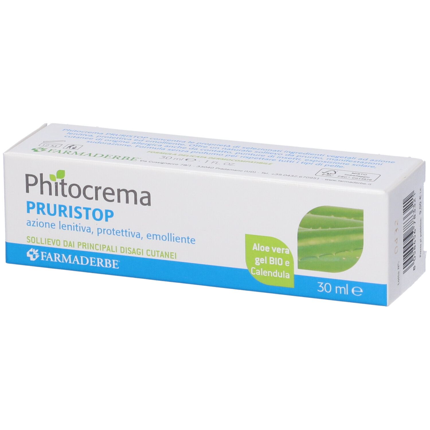 Phitocrema Pruristop 30Ml