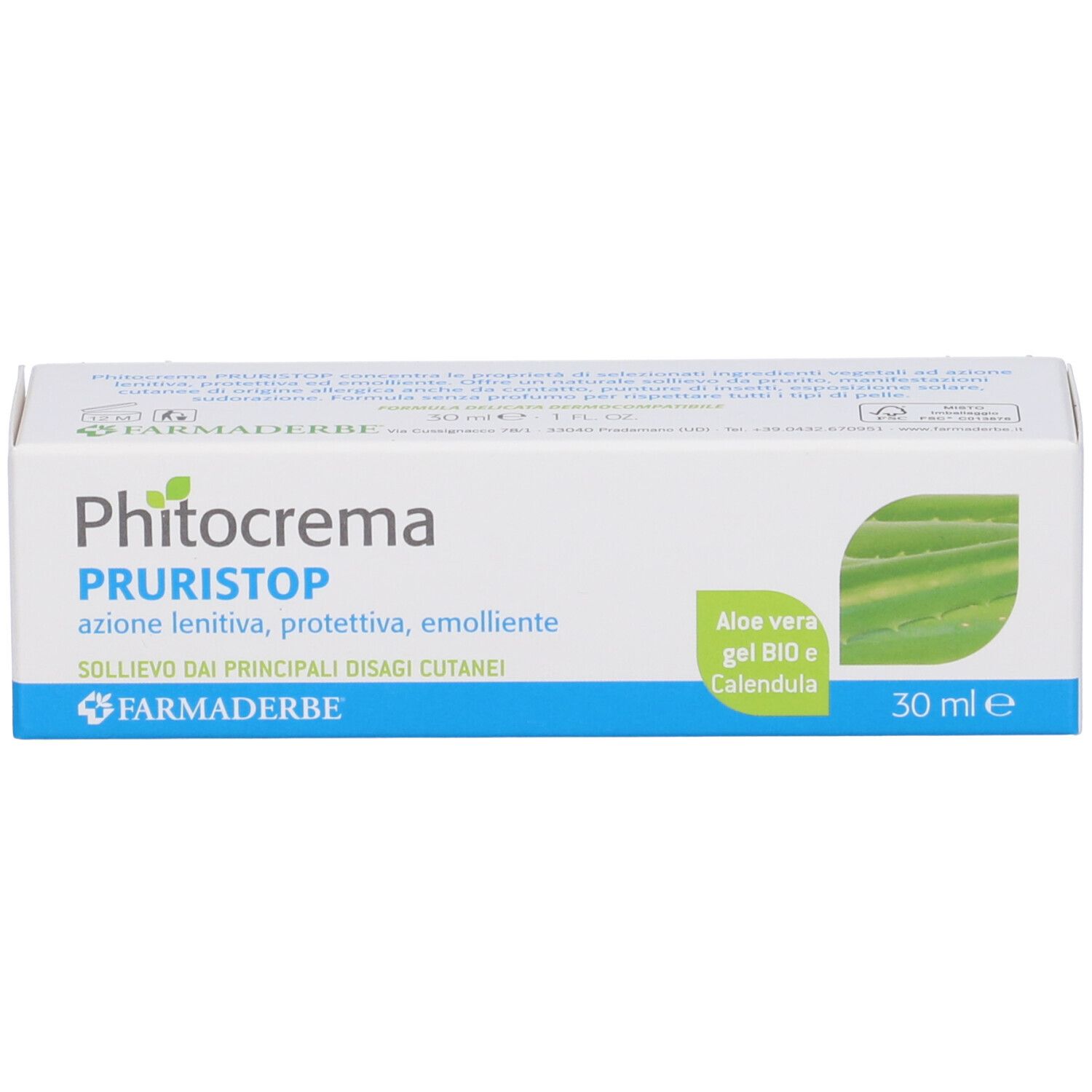 Phitocrema Pruristop 30Ml
