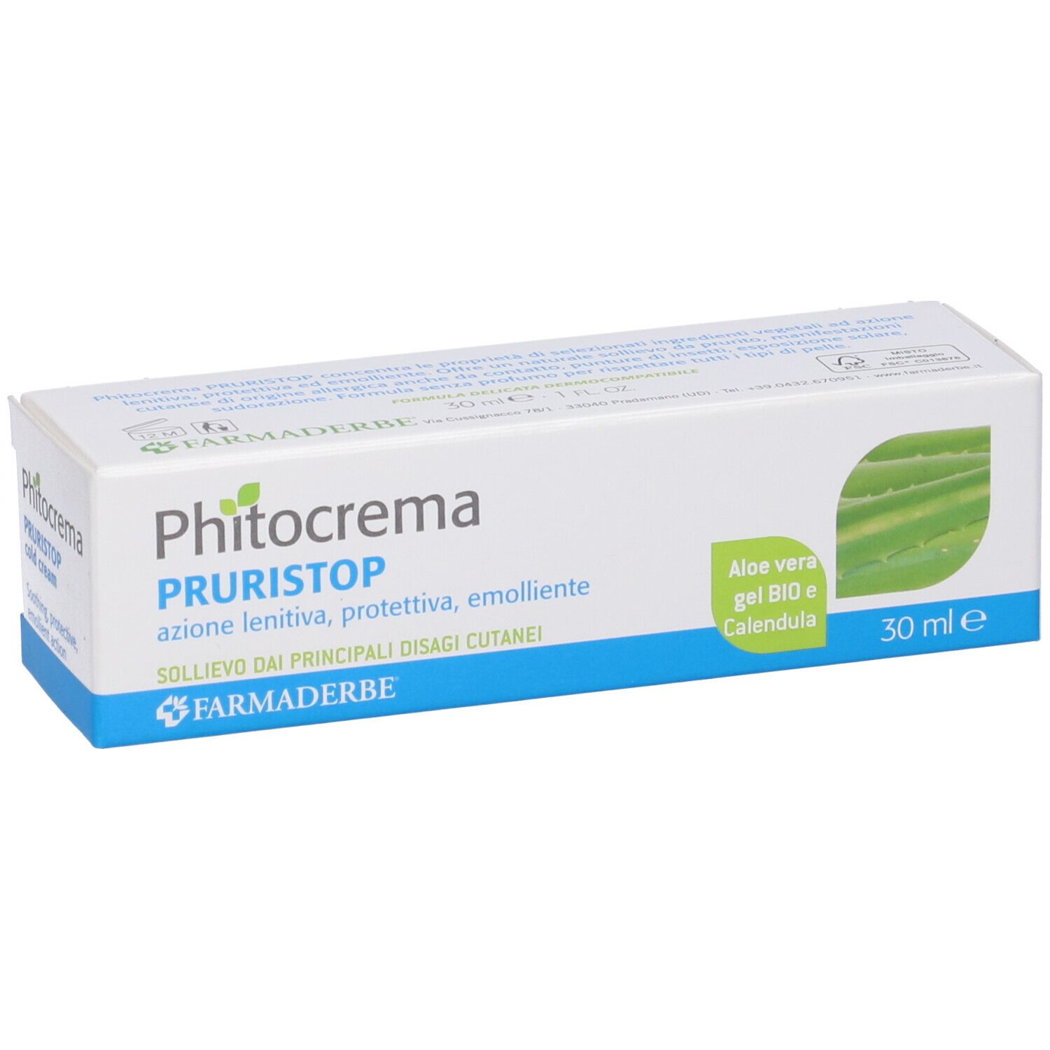 Phitocrema Pruristop 30Ml