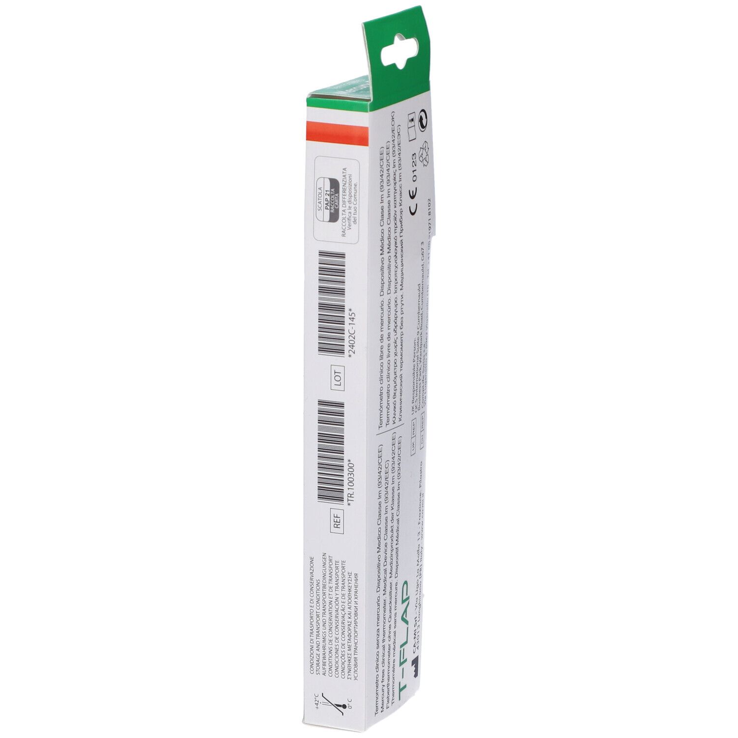 Termometro Clinico T Flap No Mercurio